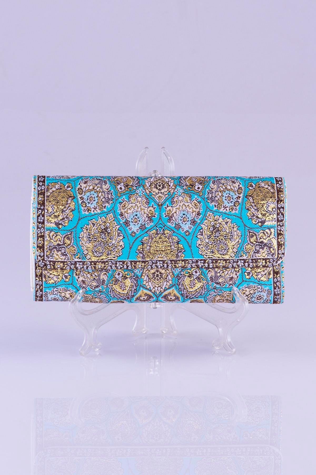 Mottif  İstanbul  Otantik Dokuma Kadın Cüzdan 1506.05