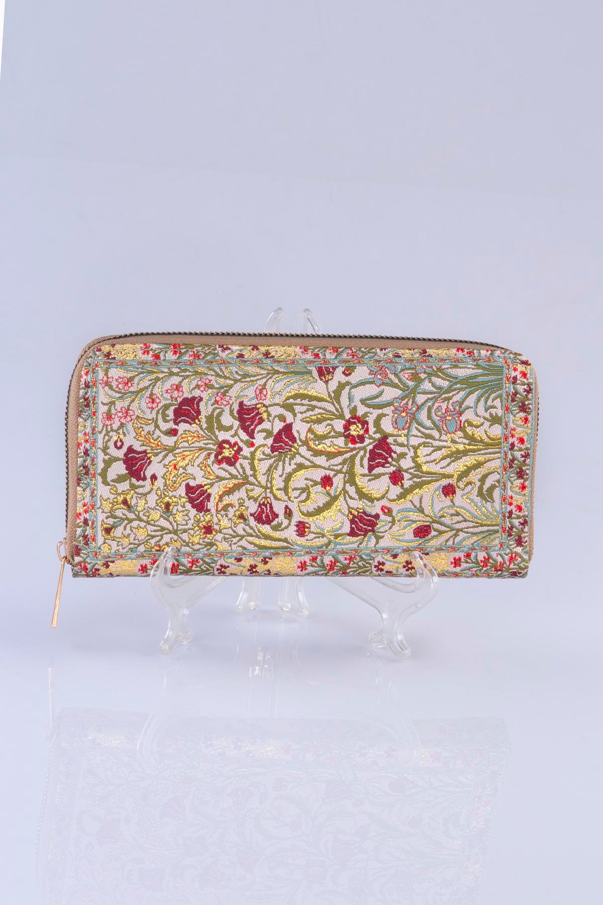 Mottif  İstanbul  Otantik Dokuma Kadın Cüzdan 1503.16