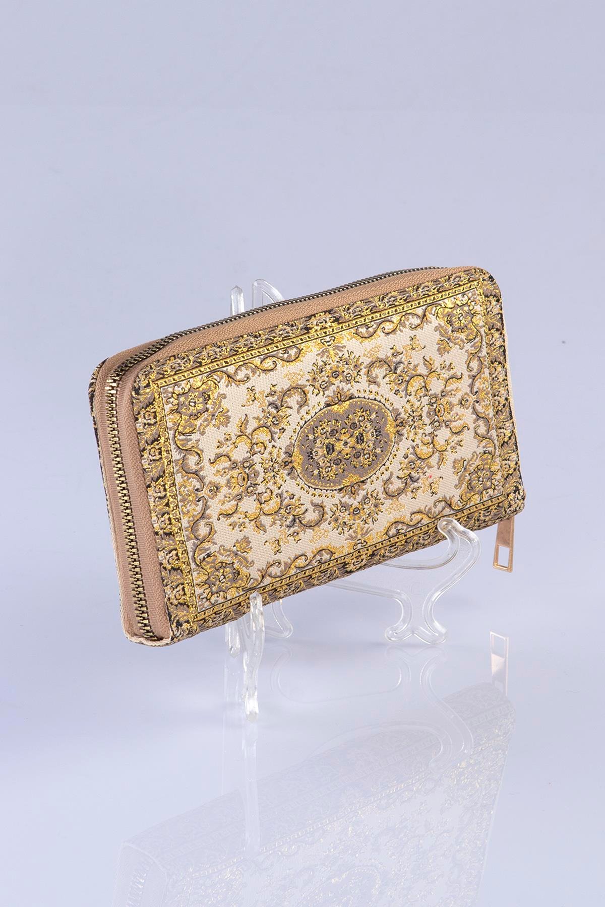 Mottif  İstanbul  Otantik Dokuma Kadın Cüzdan 1503.13