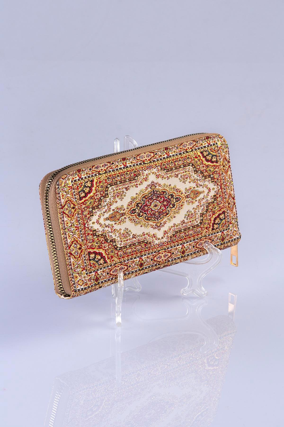 Mottif  İstanbul  Otantik Dokuma Kadın Cüzdan 1503.03