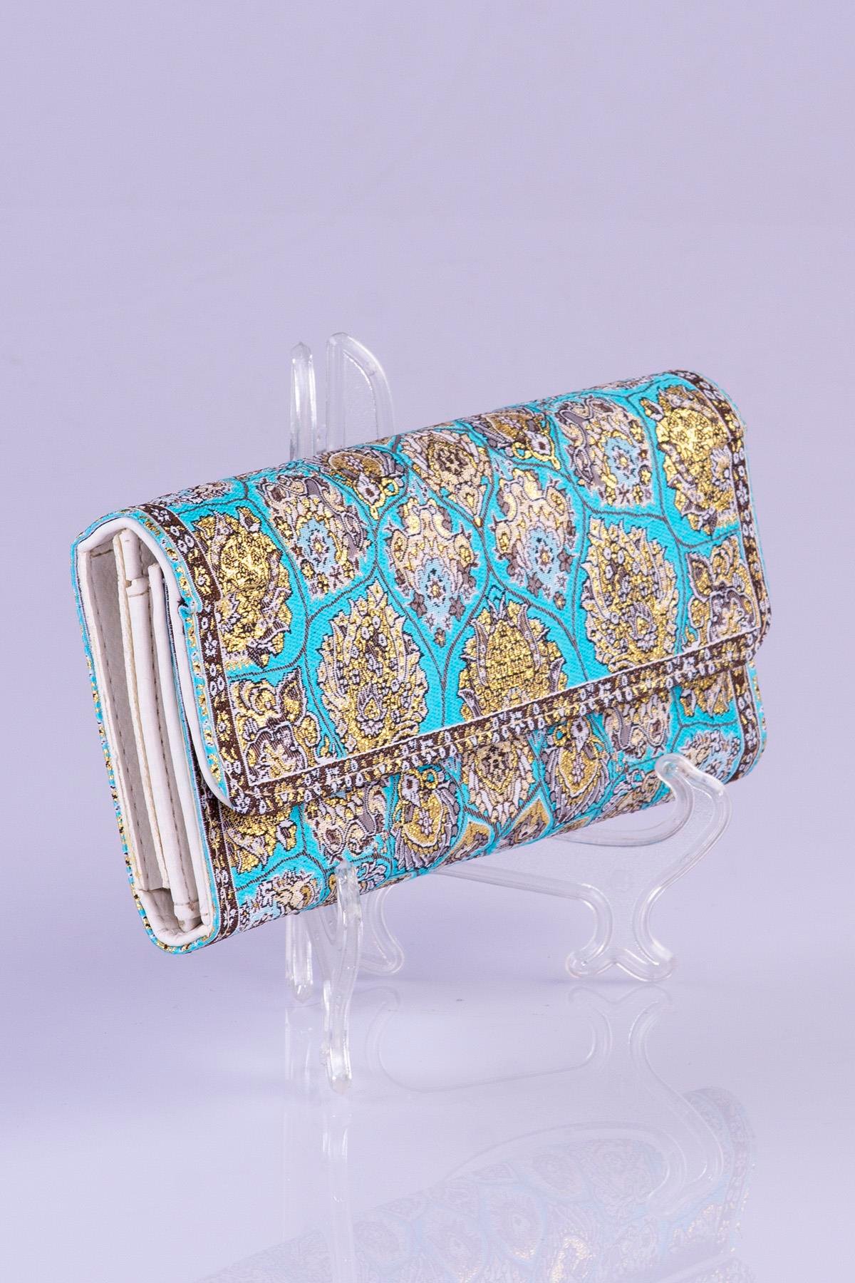 Mottif  İstanbul  Otantik Dokuma Kadın Cüzdan 1506.05