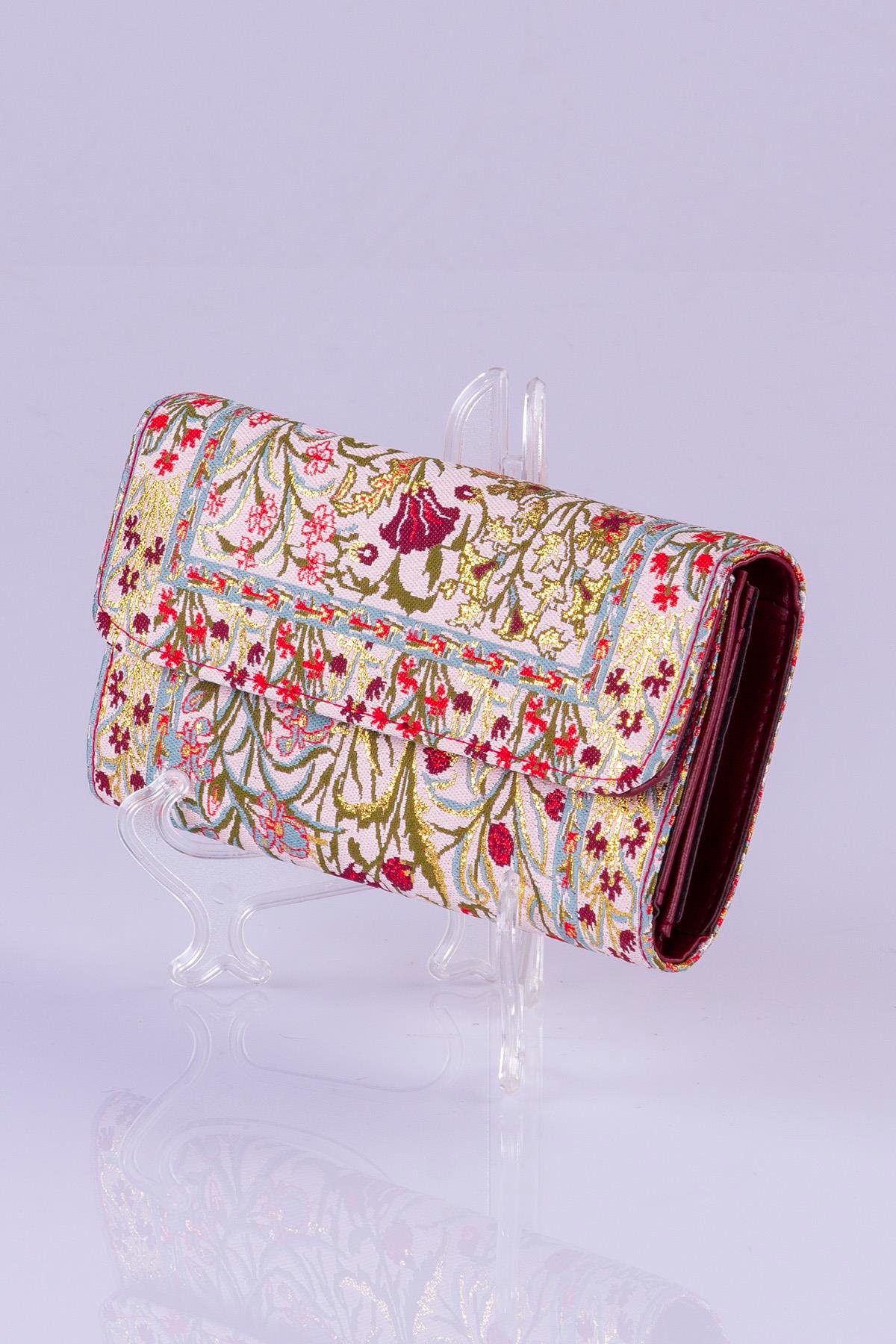 Mottif  İstanbul  Otantik Dokuma Kadın Cüzdan 1506.16