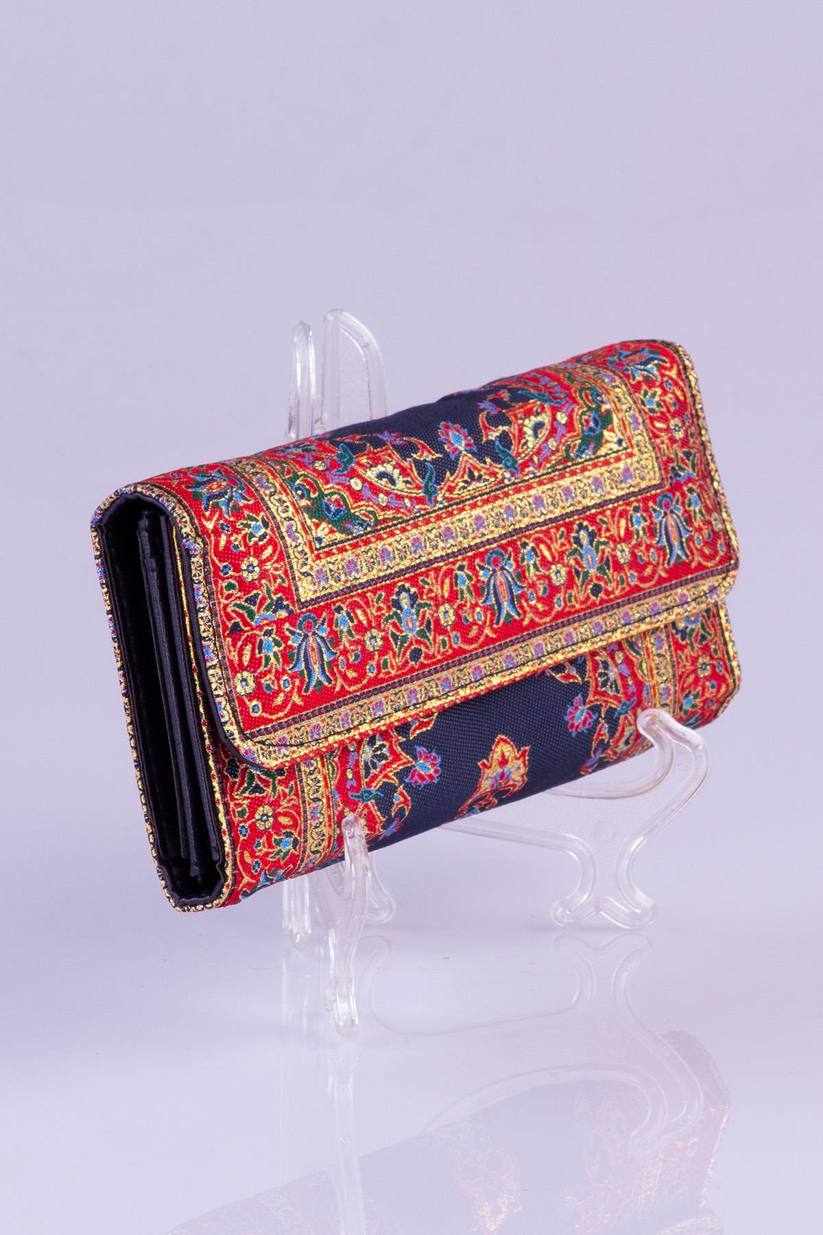 Mottif  İstanbul  Otantik Dokuma Kadın Cüzdan 1506.09