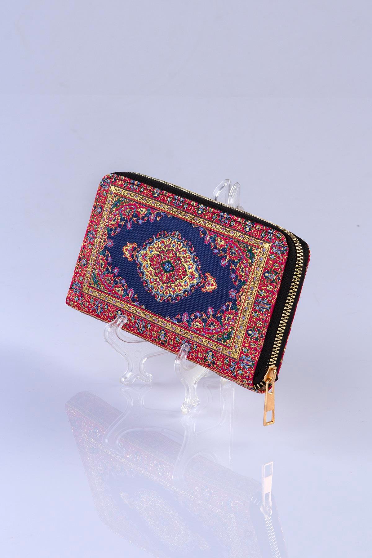 Mottif  İstanbul  Otantik Dokuma Kadın Cüzdan 1503.09