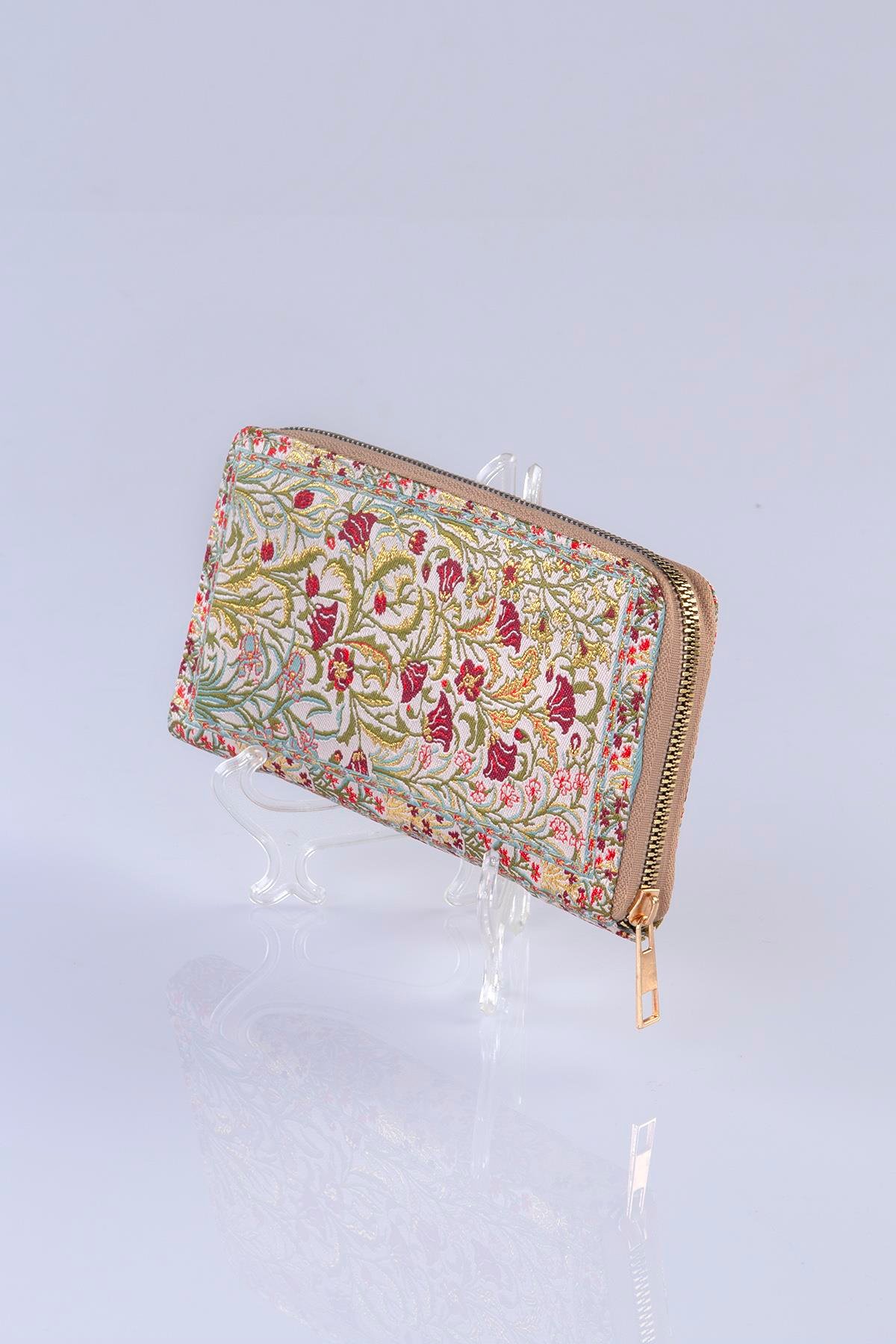 Mottif  İstanbul  Otantik Dokuma Kadın Cüzdan 1503.16