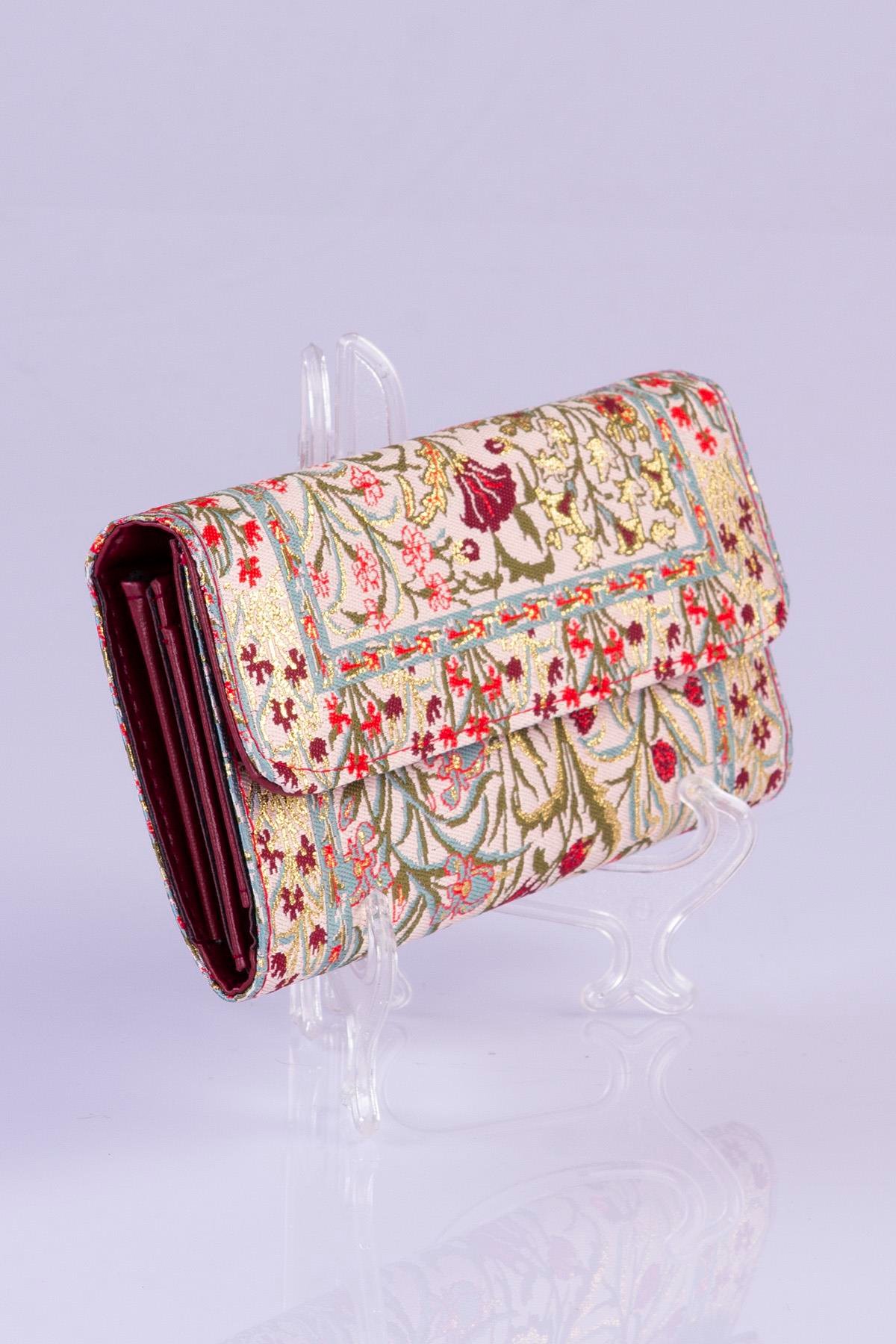 Mottif  İstanbul  Otantik Dokuma Kadın Cüzdan 1506.16