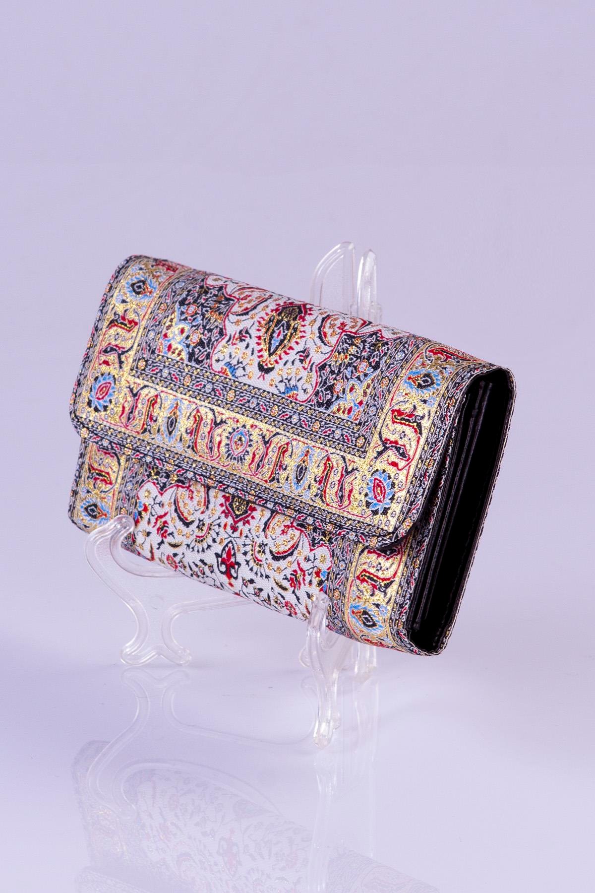 Mottif  İstanbul  Otantik Dokuma Kadın Cüzdan 1506.11