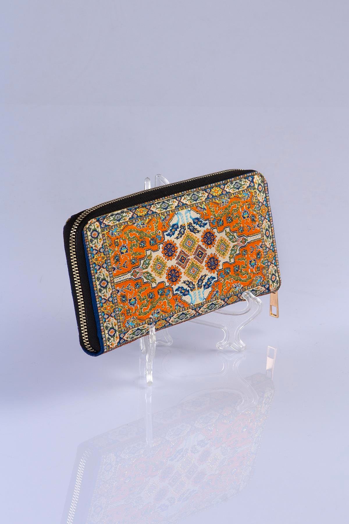 Mottif  İstanbul  Otantik Dokuma Kadın Cüzdan 1503.14