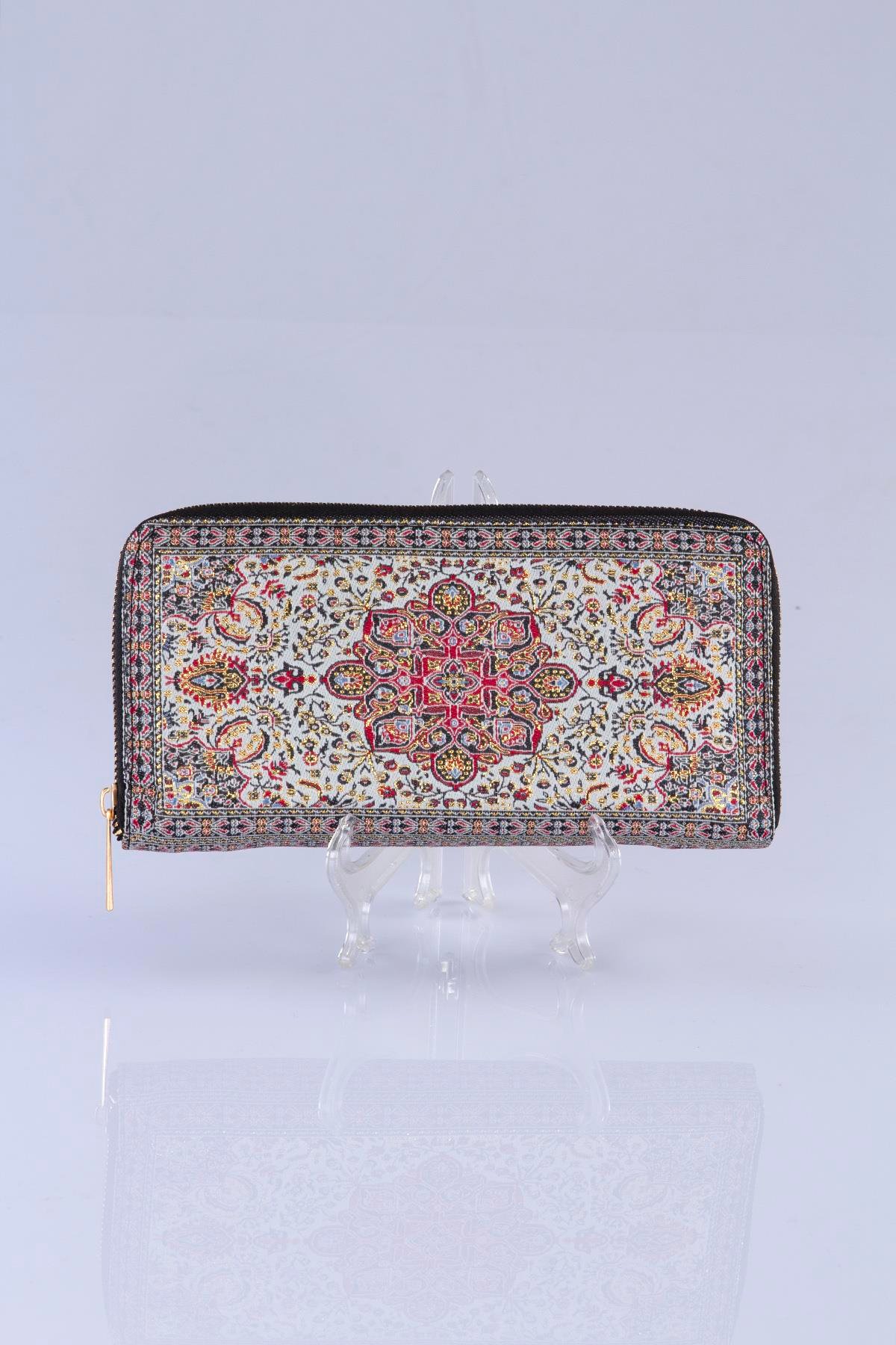 Mottif  İstanbul  Otantik Dokuma Kadın Cüzdan 1503.11