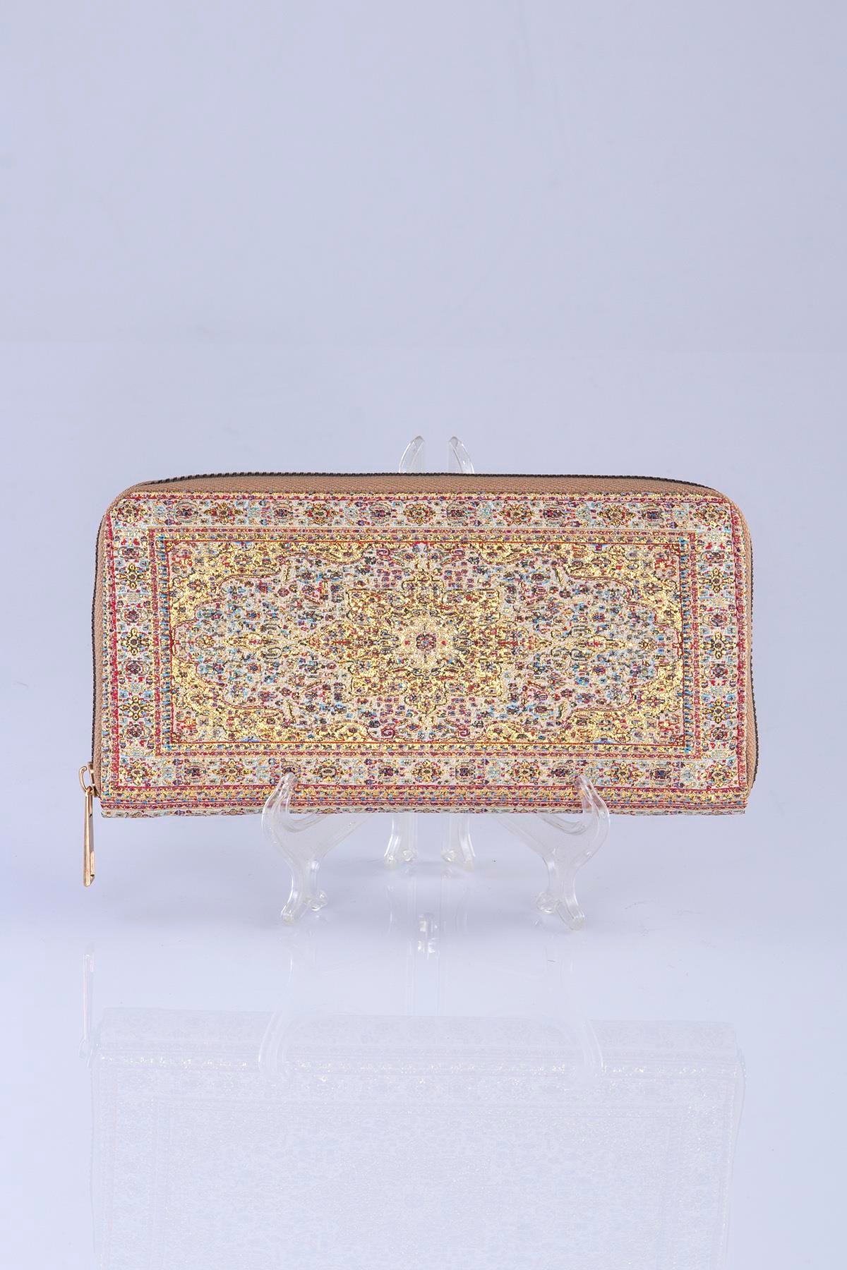 Mottif  İstanbul  Otantik Dokuma Kadın Cüzdan 1503.12