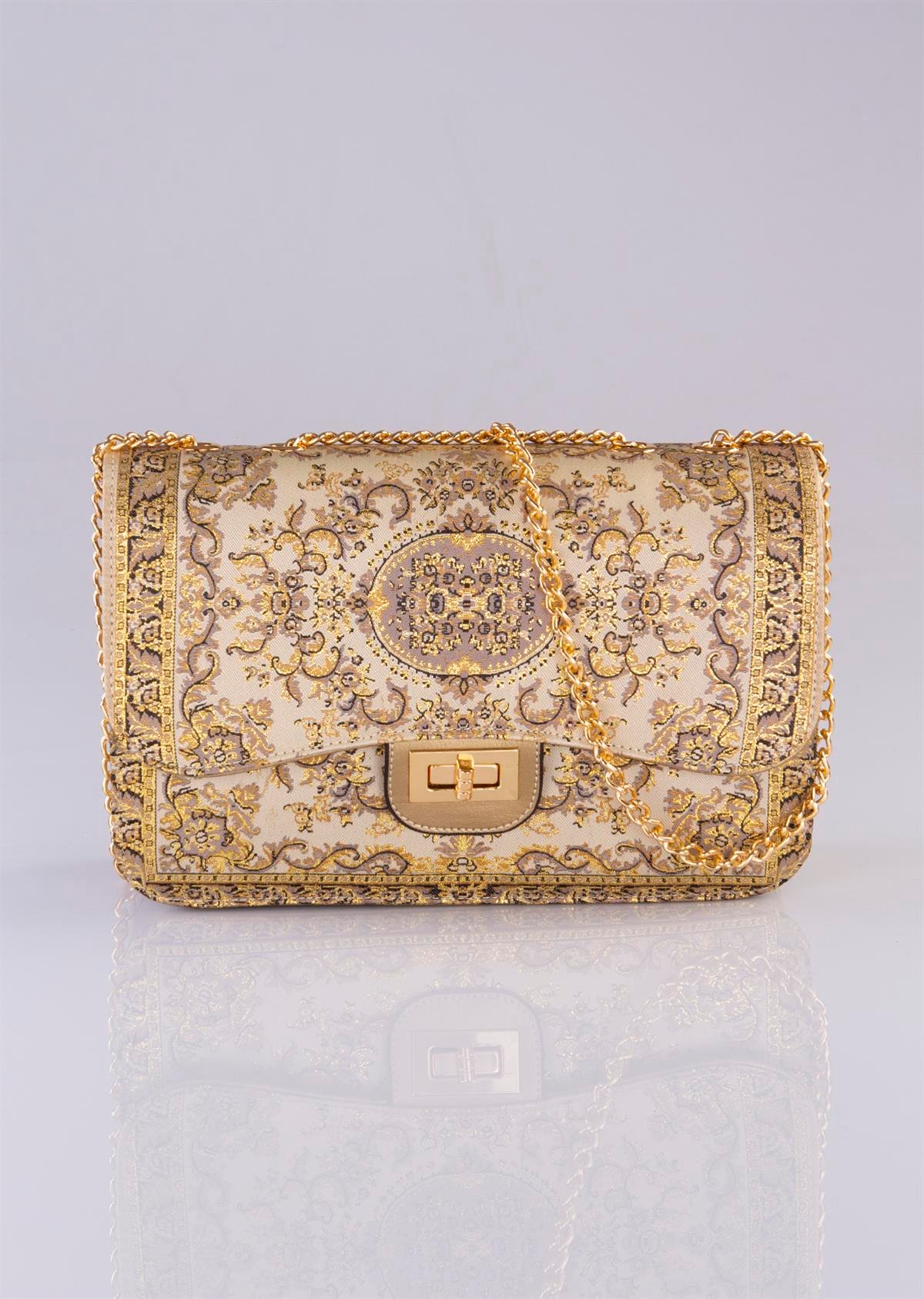 Mottif  İstanbul  Otantik Dokuma Kadın Omuz Çanta 1018.13