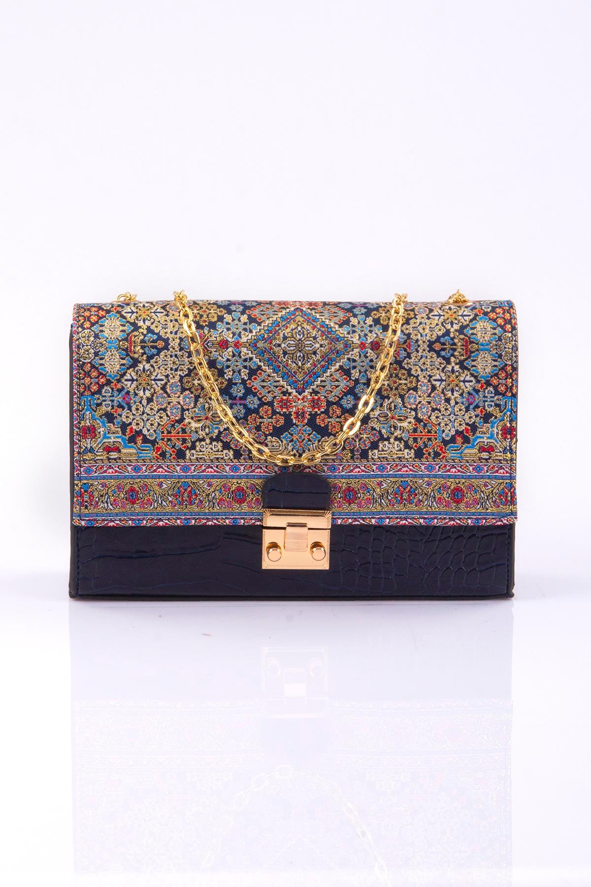 Mottif  İstanbul  Otantik Dokuma Kadın Omuz Çanta 1059.18