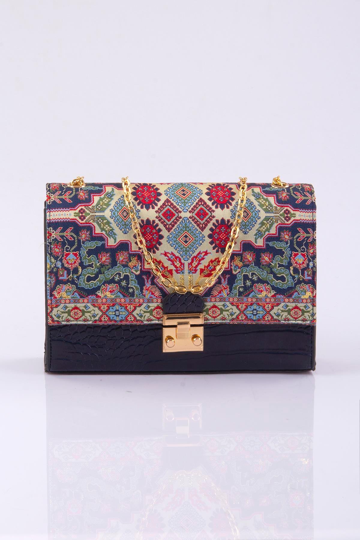 Mottif  İstanbul  Otantik Dokuma Kadın Omuz Çanta 1059.08