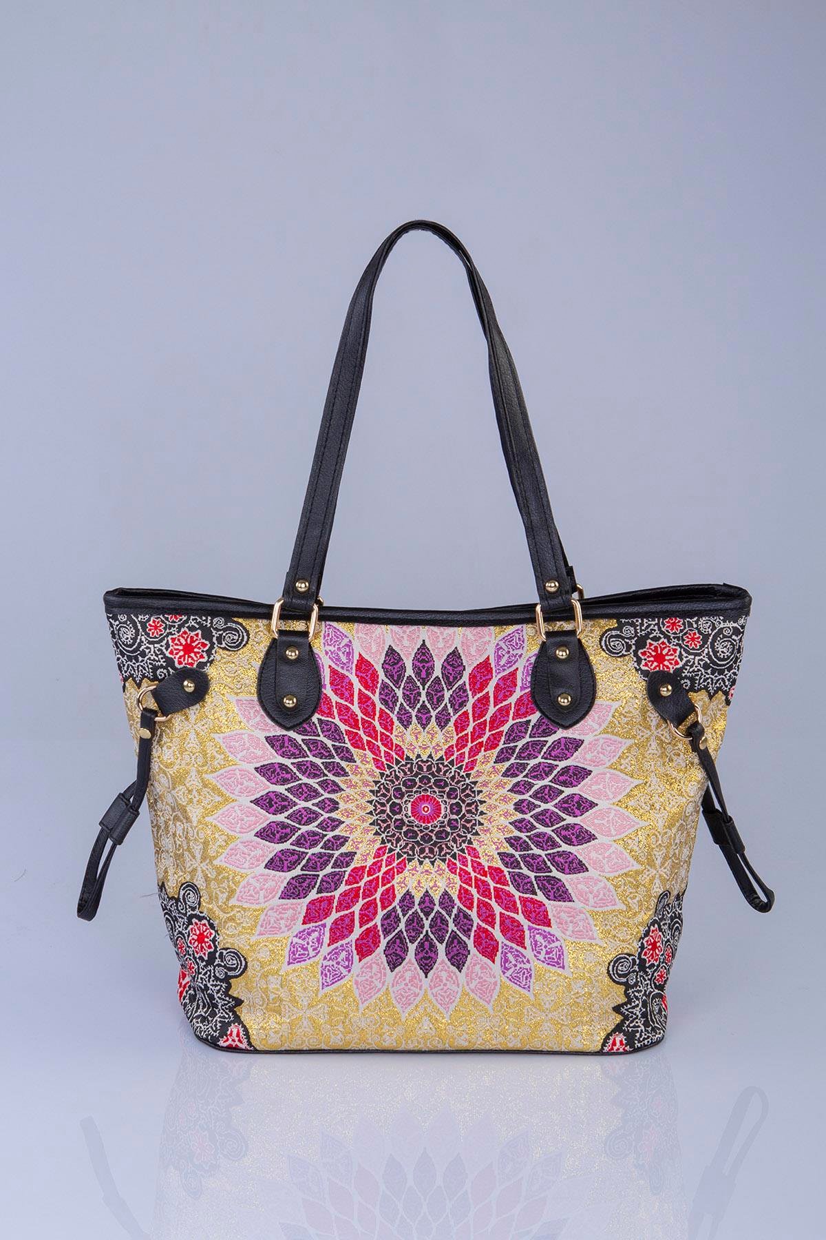 Mottif İstanbul Otantik Dokuma  Kadın Omuz Çanta 1025.15