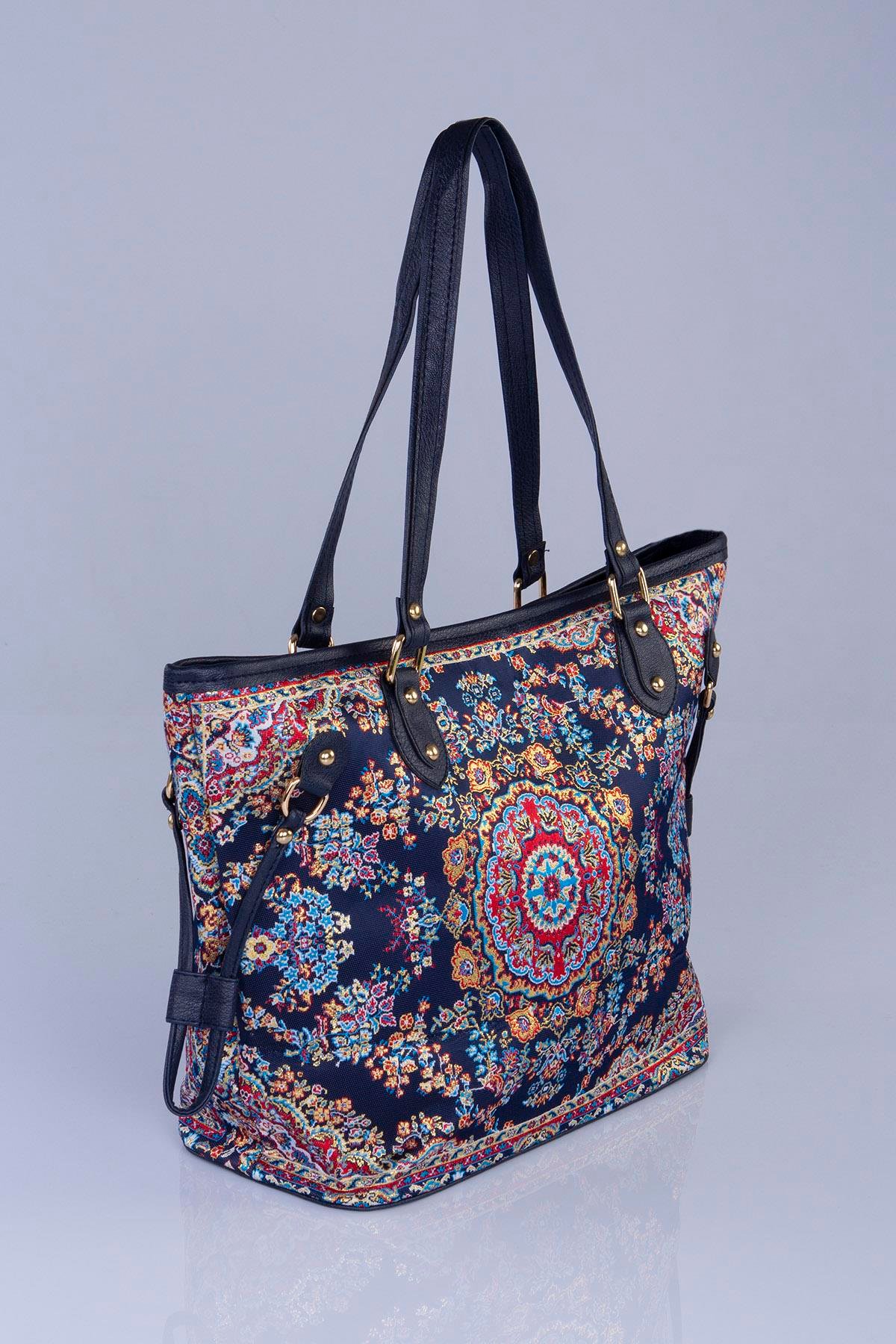 Mottif İstanbul Otantik Dokuma  Kadın Omuz Çanta 1025.07