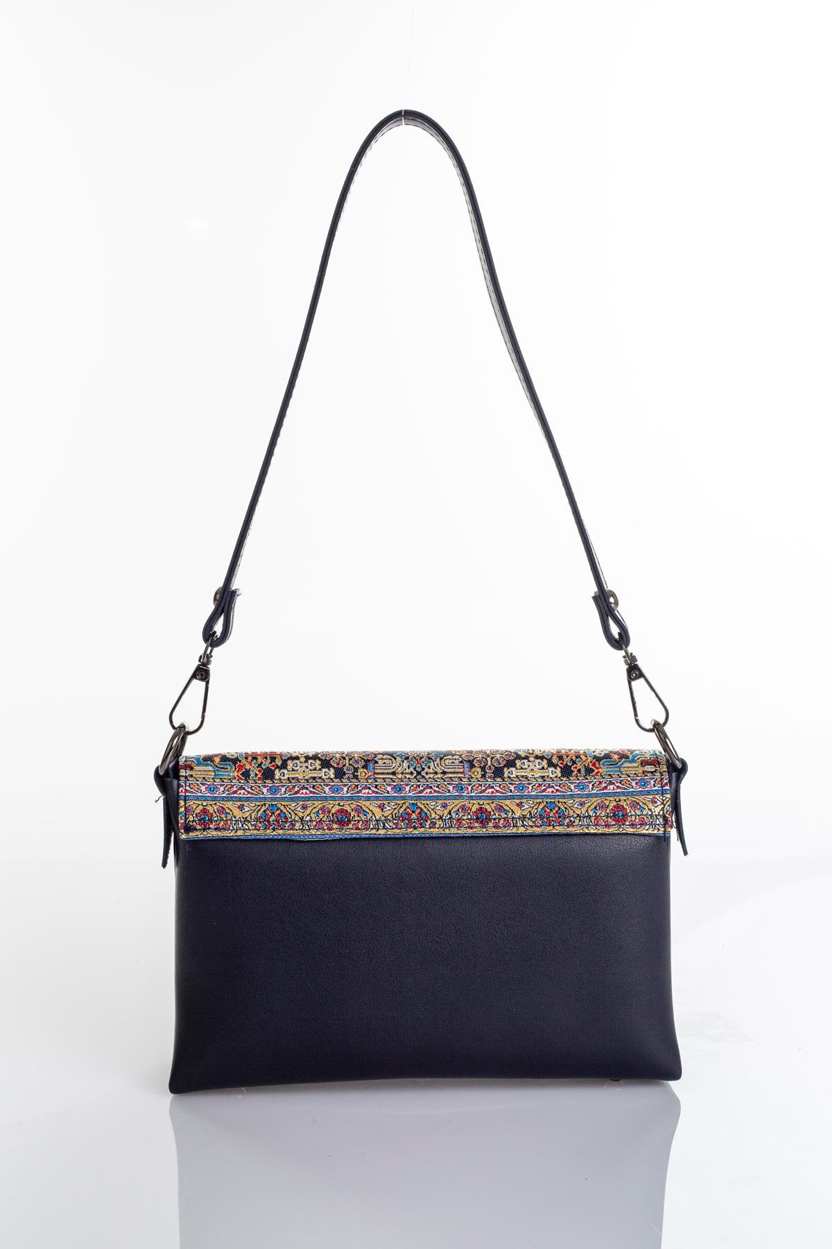 Mottif İstanbul  Otantik Dokuma  Kadın Omuz Çanta 1036.18