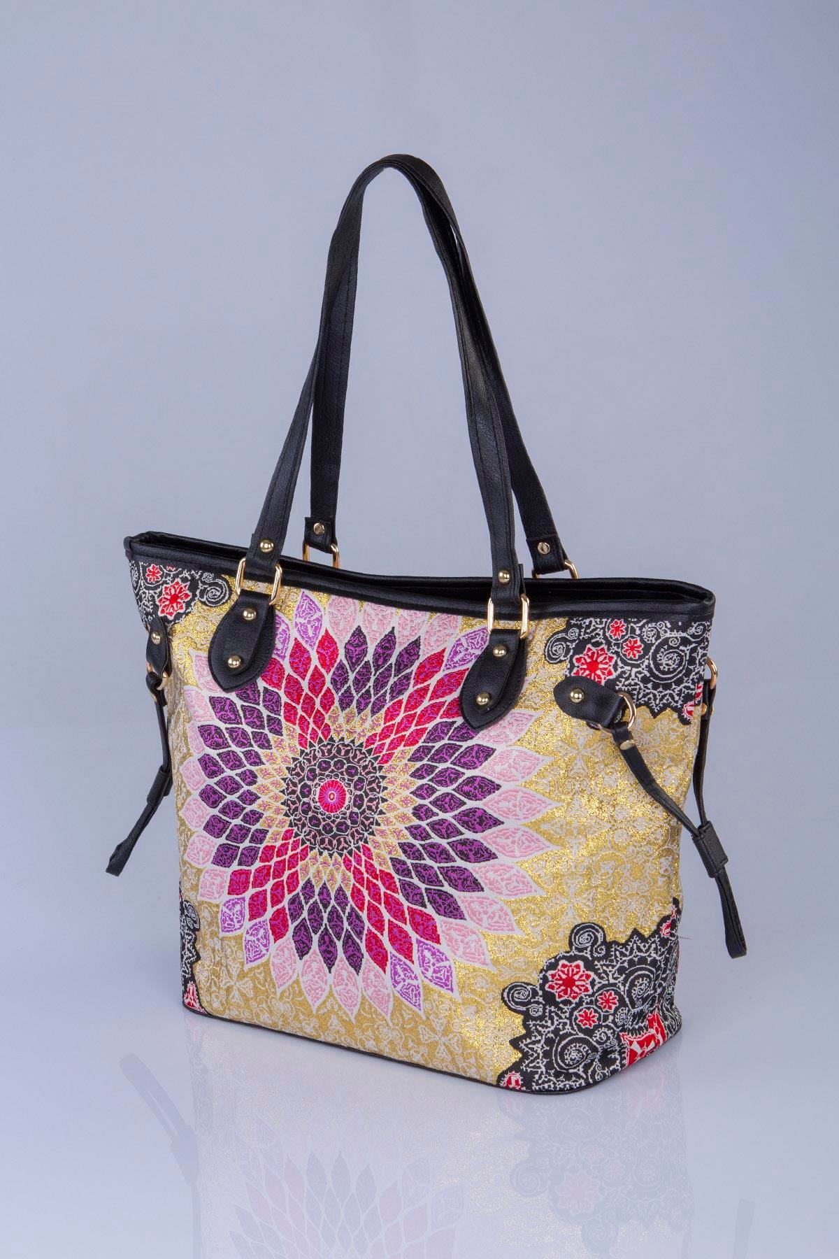 Mottif İstanbul Otantik Dokuma  Kadın Omuz Çanta 1025.15