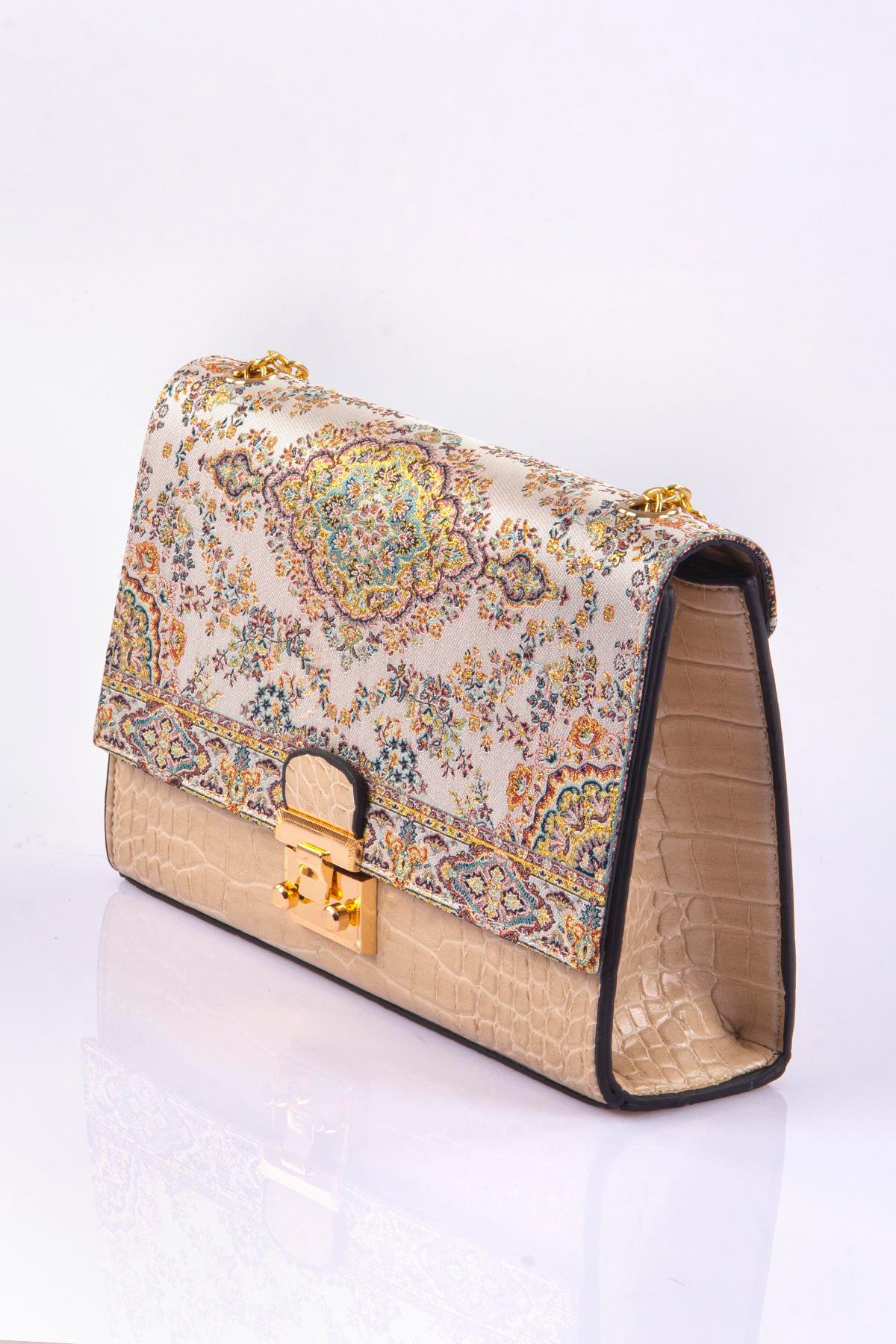 Mottif  İstanbul  Otantik Dokuma Kadın Omuz Çanta 1059.02