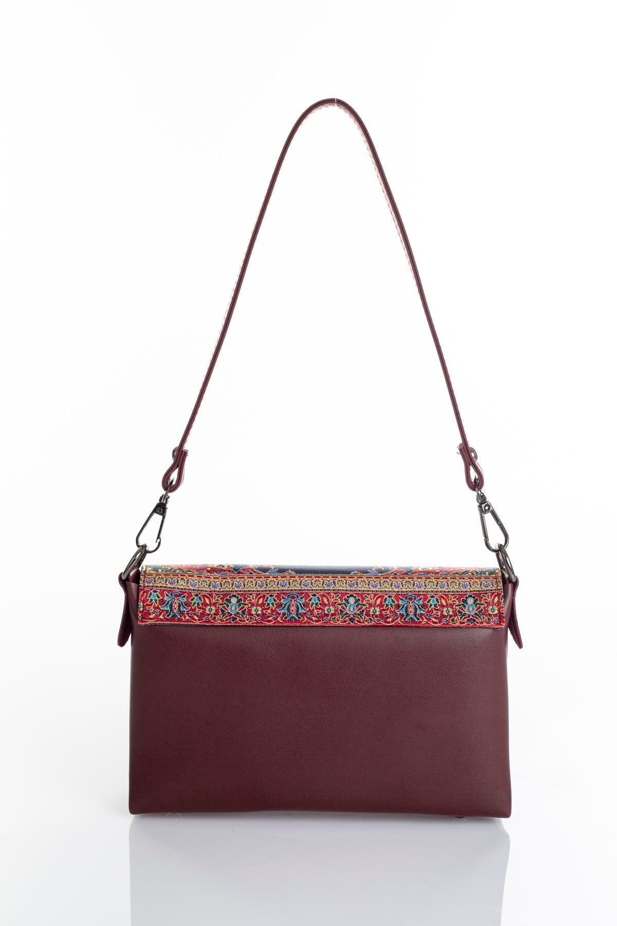 Mottif İstanbul  Otantik Dokuma  Kadın Omuz Çanta 1036.09