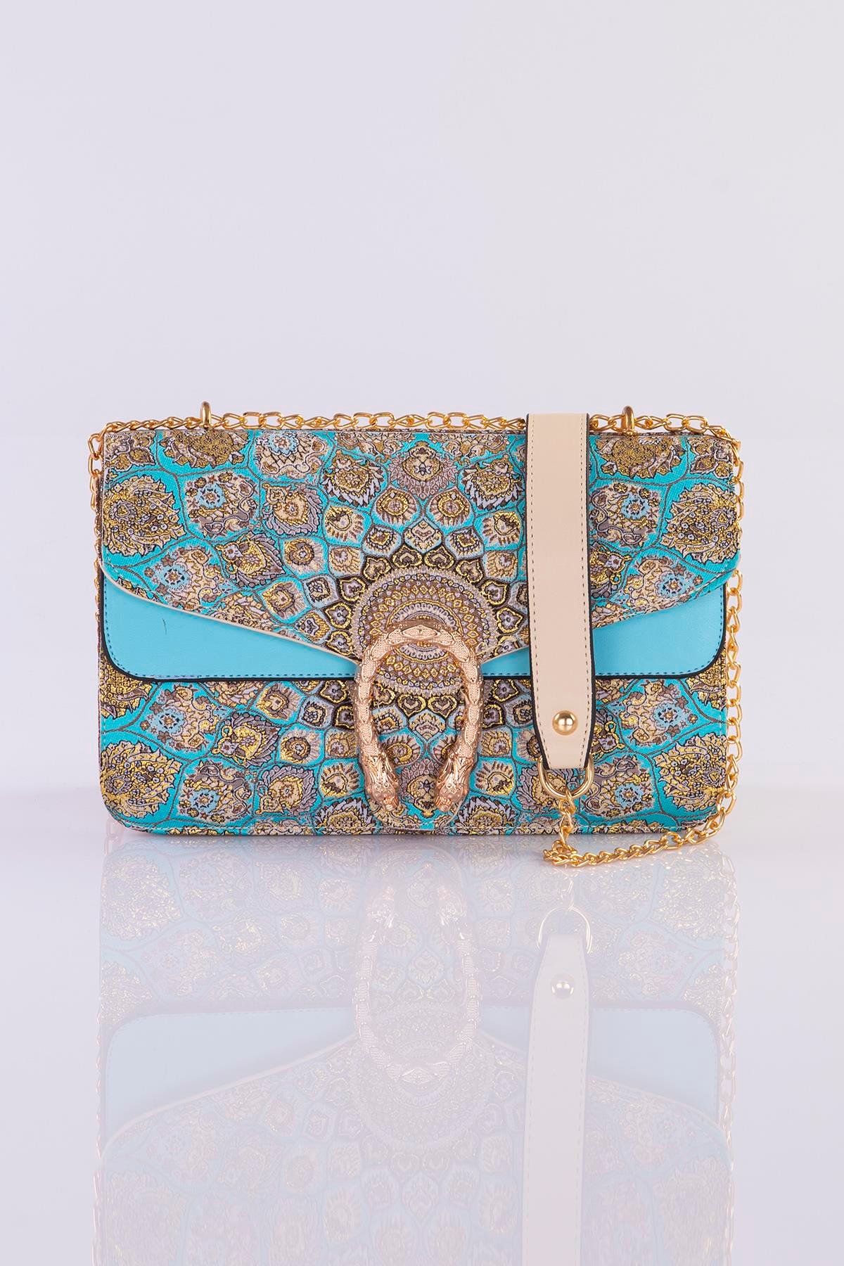 Mottif İstanbul  Otantik Dokuma Kadın Omuz Çanta 1021.05