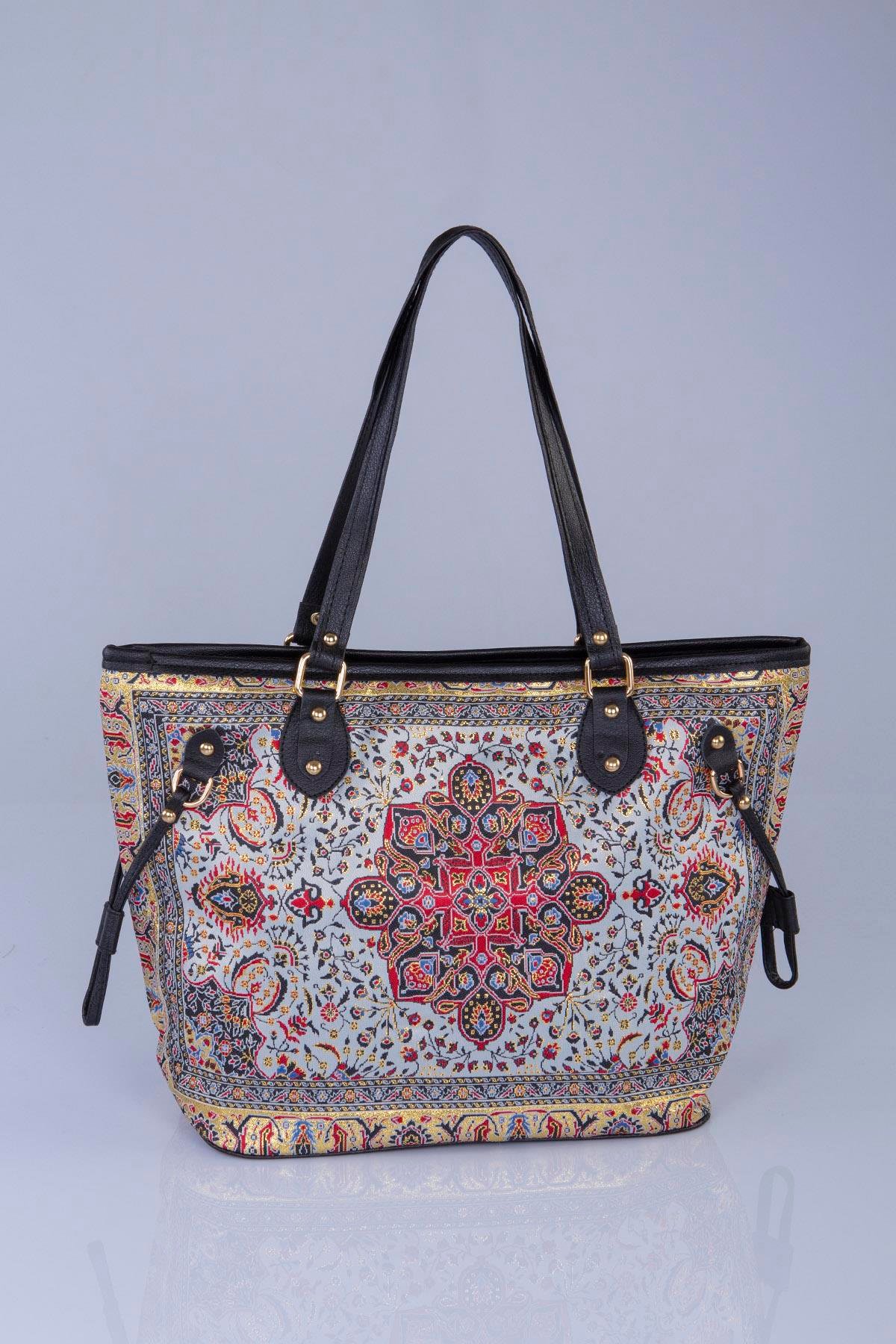 Mottif İstanbul Otantik Dokuma  Kadın Omuz Çanta 1025.11