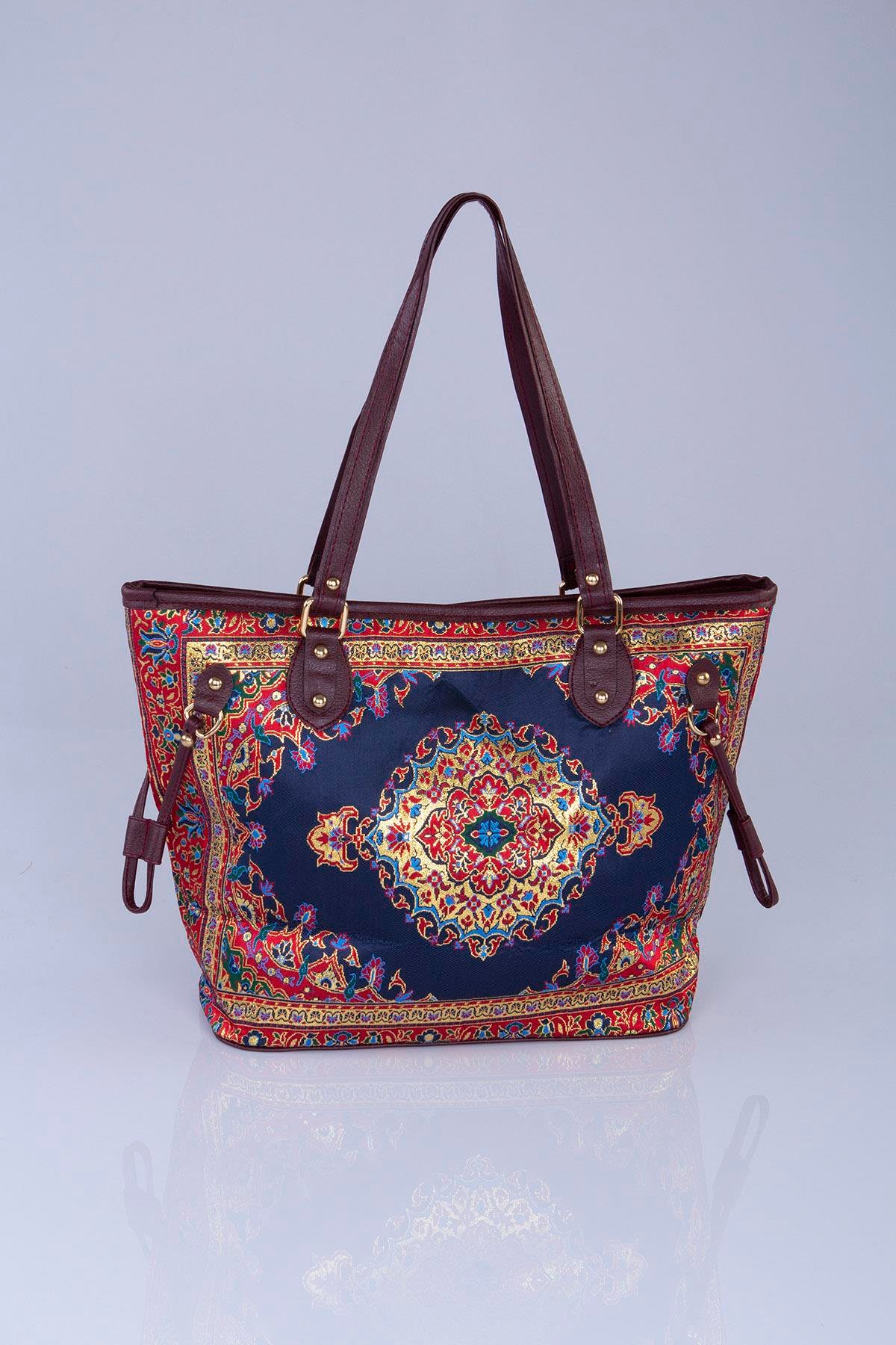 Mottif İstanbul Otantik Dokuma  Kadın Omuz Çanta 1025.09