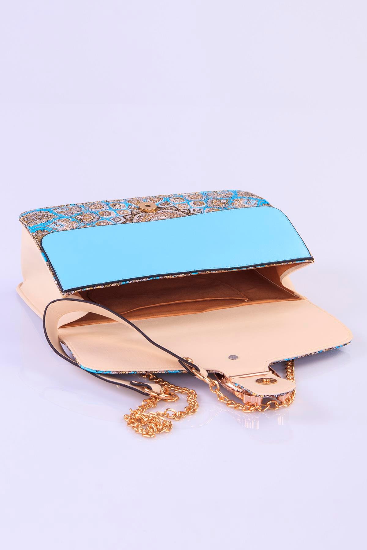 Mottif İstanbul  Otantik Dokuma Kadın Omuz Çanta 1021.05