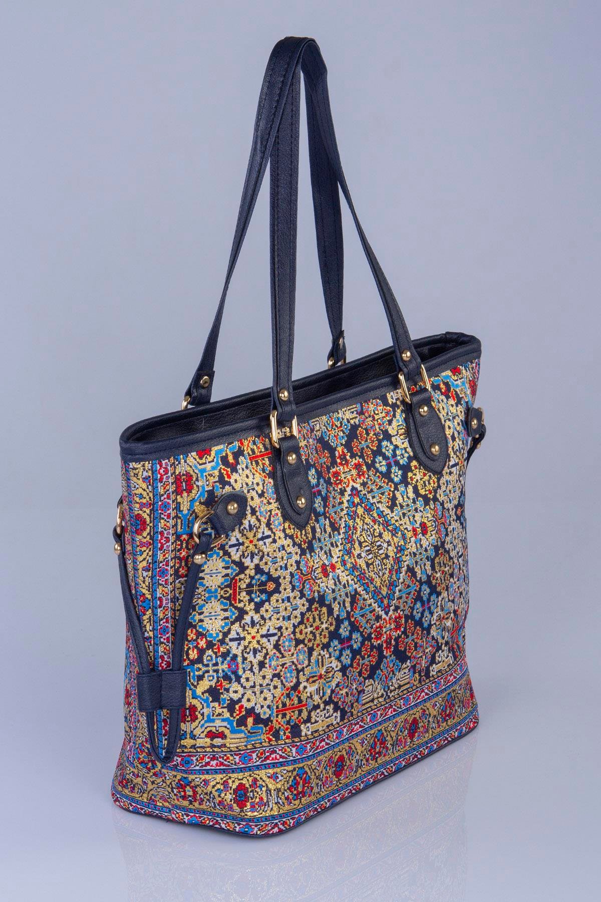 Mottif İstanbul Otantik Dokuma  Kadın Omuz Çanta 1025.18