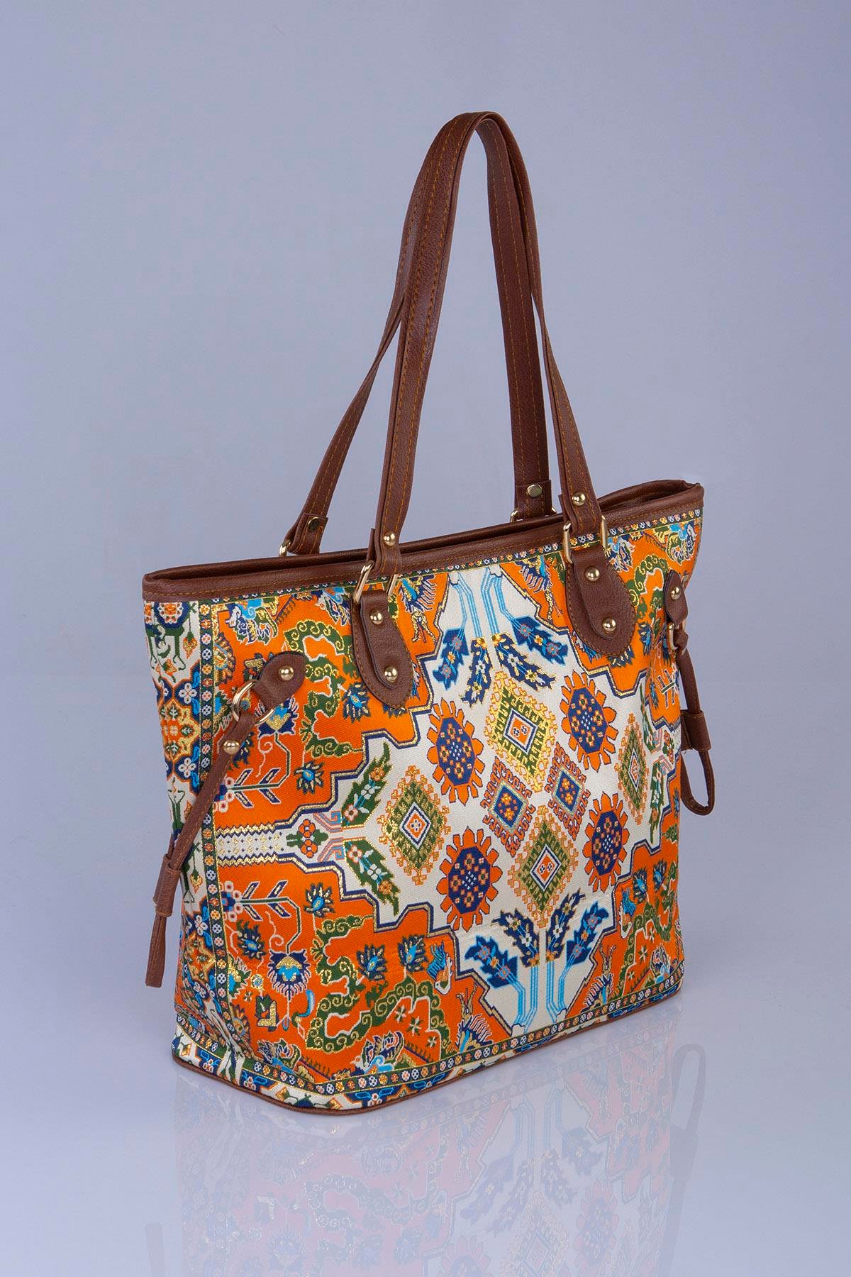 Mottif İstanbul Otantik Dokuma  Kadın Omuz Çanta 1025.14