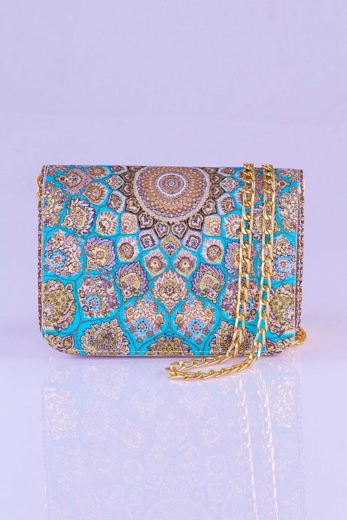 Mottif İstanbul  Otantik Dokuma  Kadın Omuz Çanta 1049.05