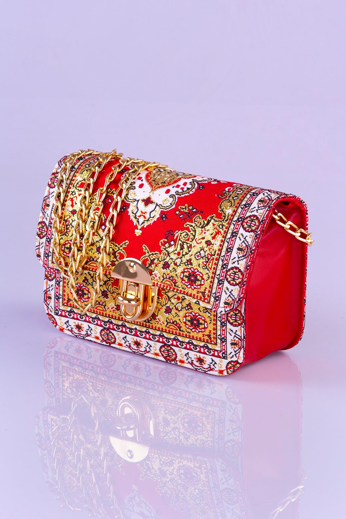 Mottif İstanbul  Otantik Dokuma  Kadın Omuz Çanta 1049.20