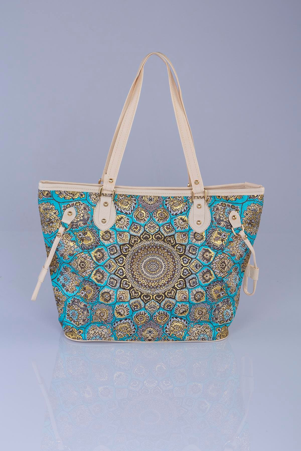 Mottif İstanbul Otantik Dokuma  Kadın Omuz Çanta 1025.05