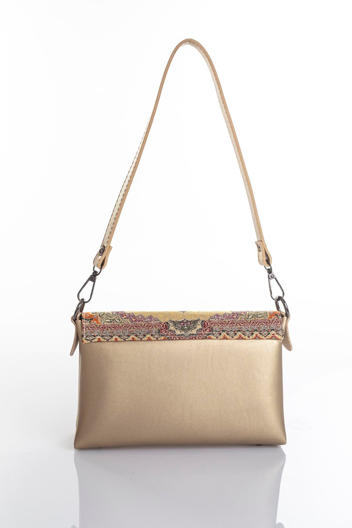 Mottif İstanbul  Otantik Dokuma  Kadın Omuz Çanta 1036.01