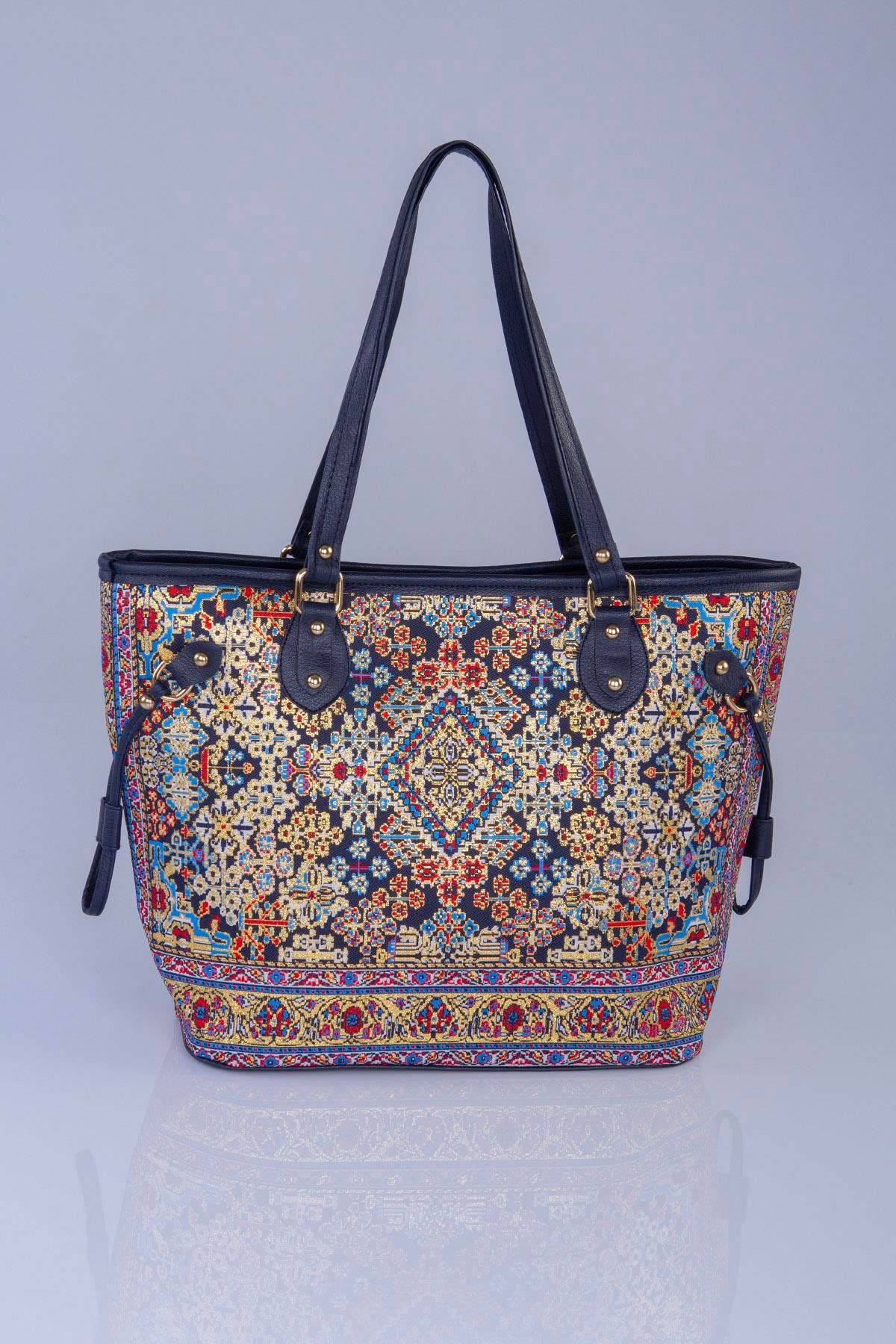 Mottif İstanbul Otantik Dokuma  Kadın Omuz Çanta 1025.18