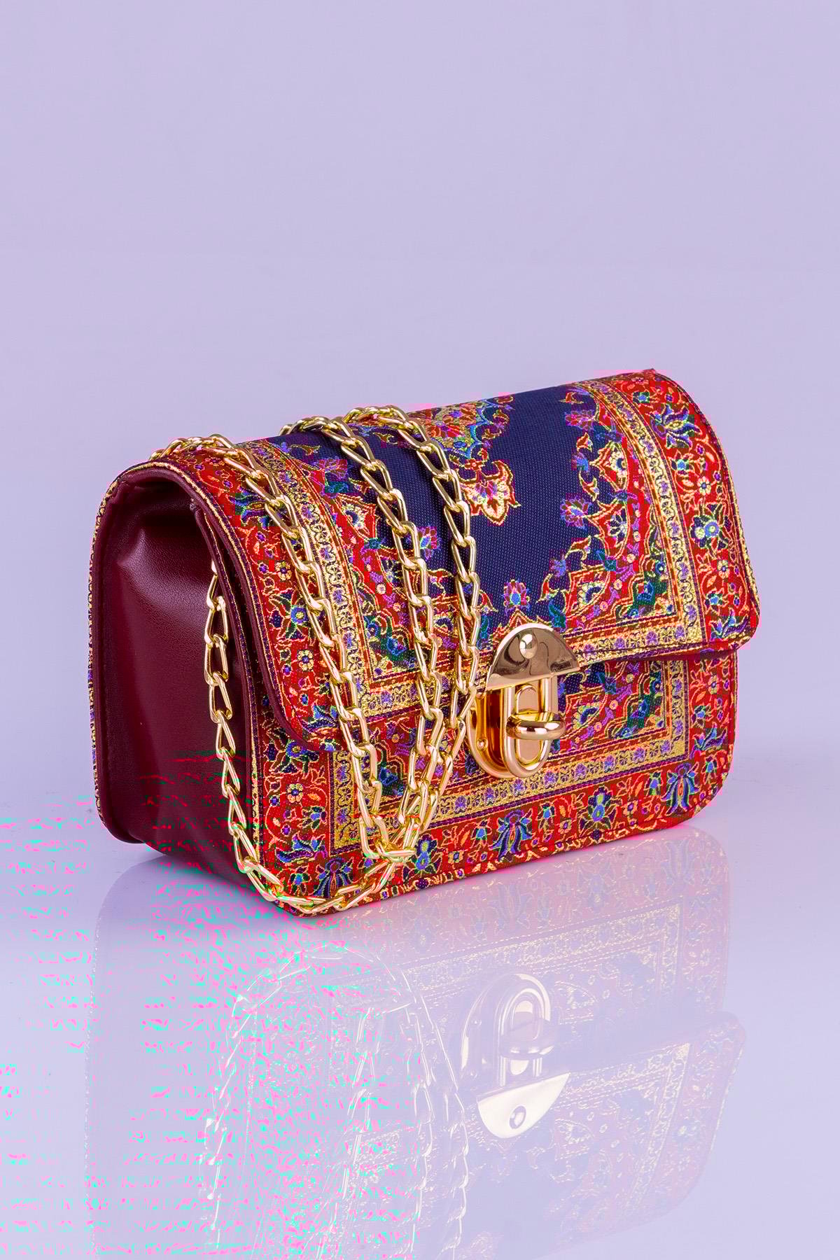 Mottif İstanbul  Otantik Dokuma  Kadın Omuz Çanta 1049.09