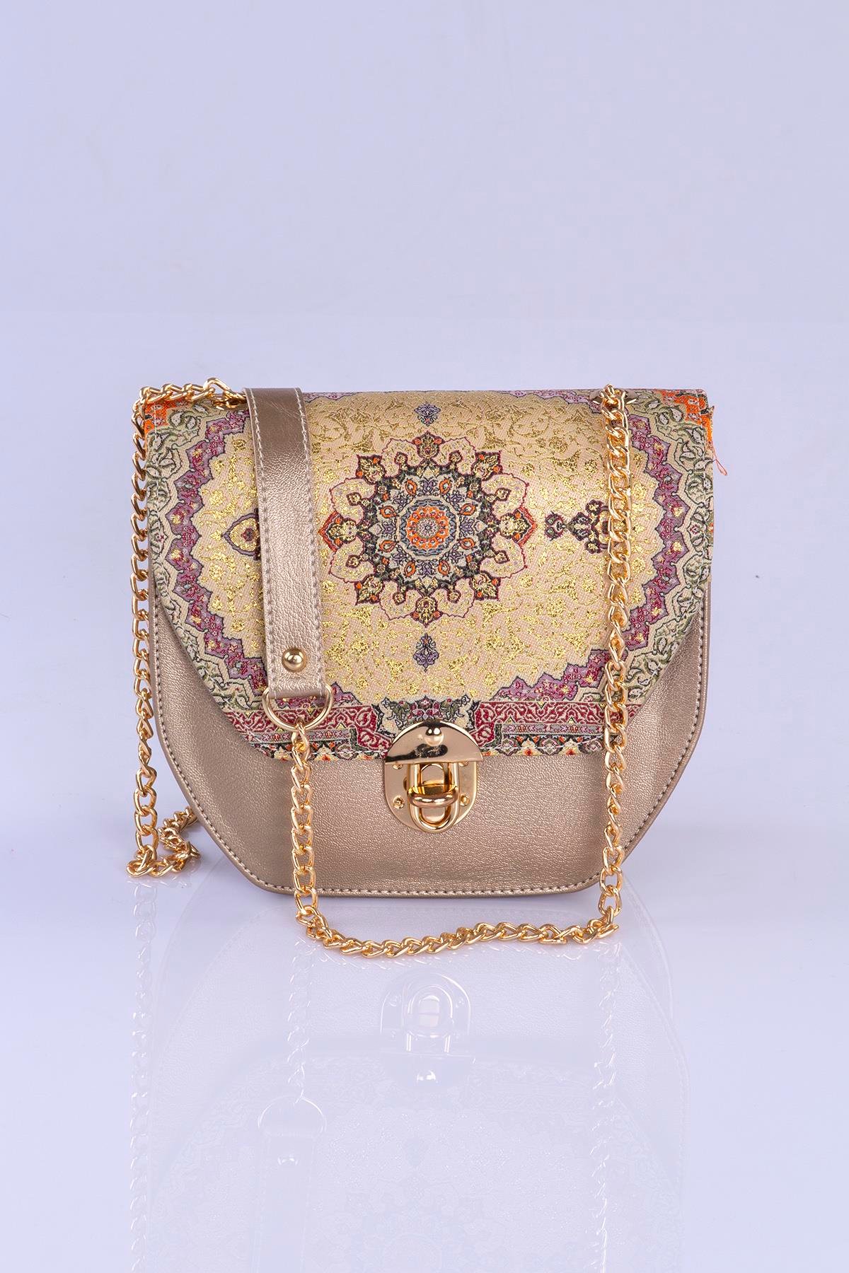 Mottif  İstanbul  Otantik Dokuma Kadın Omuz Çanta 1022.01