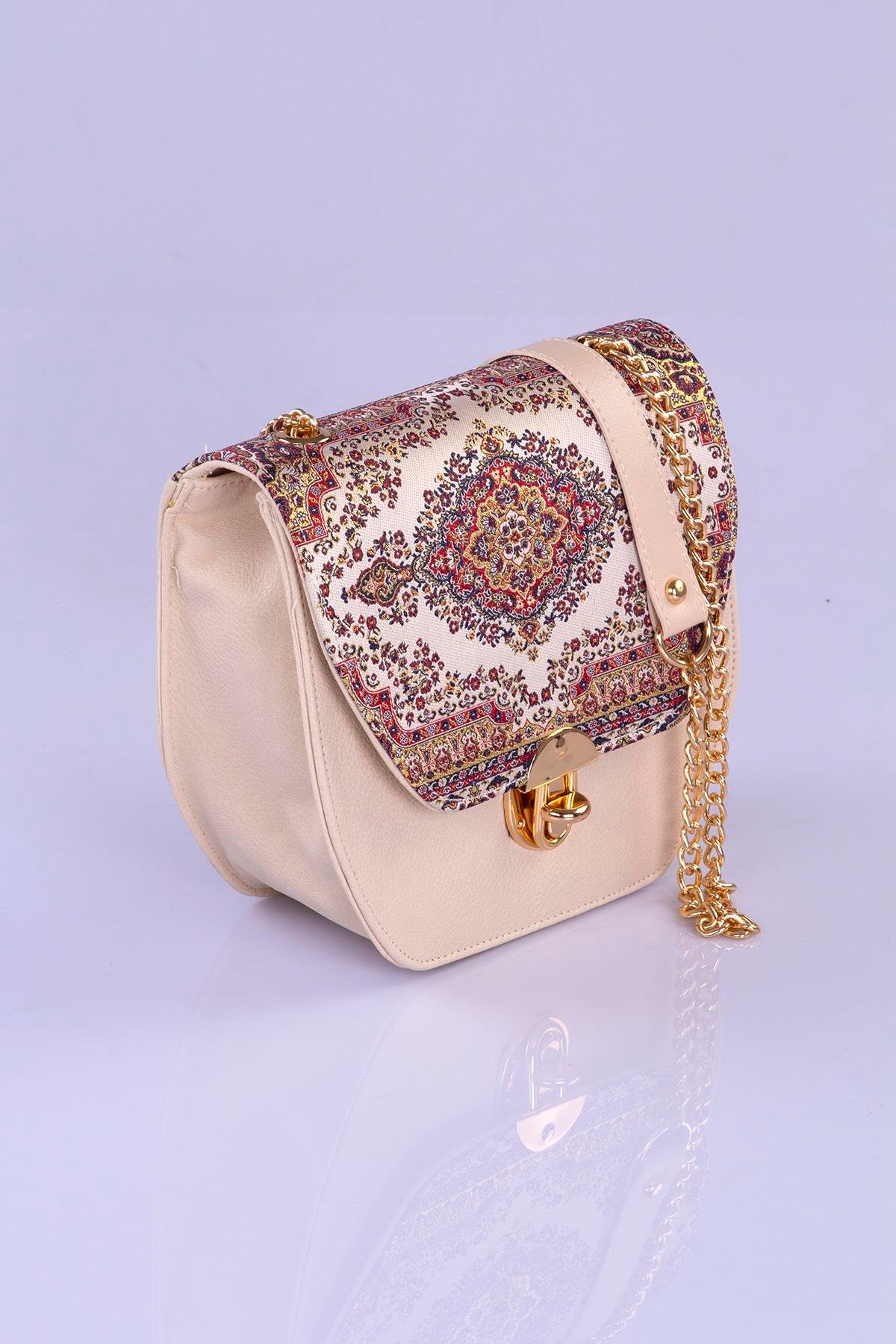 Mottif  İstanbul  Otantik Dokuma Kadın Omuz Çanta 1022.03