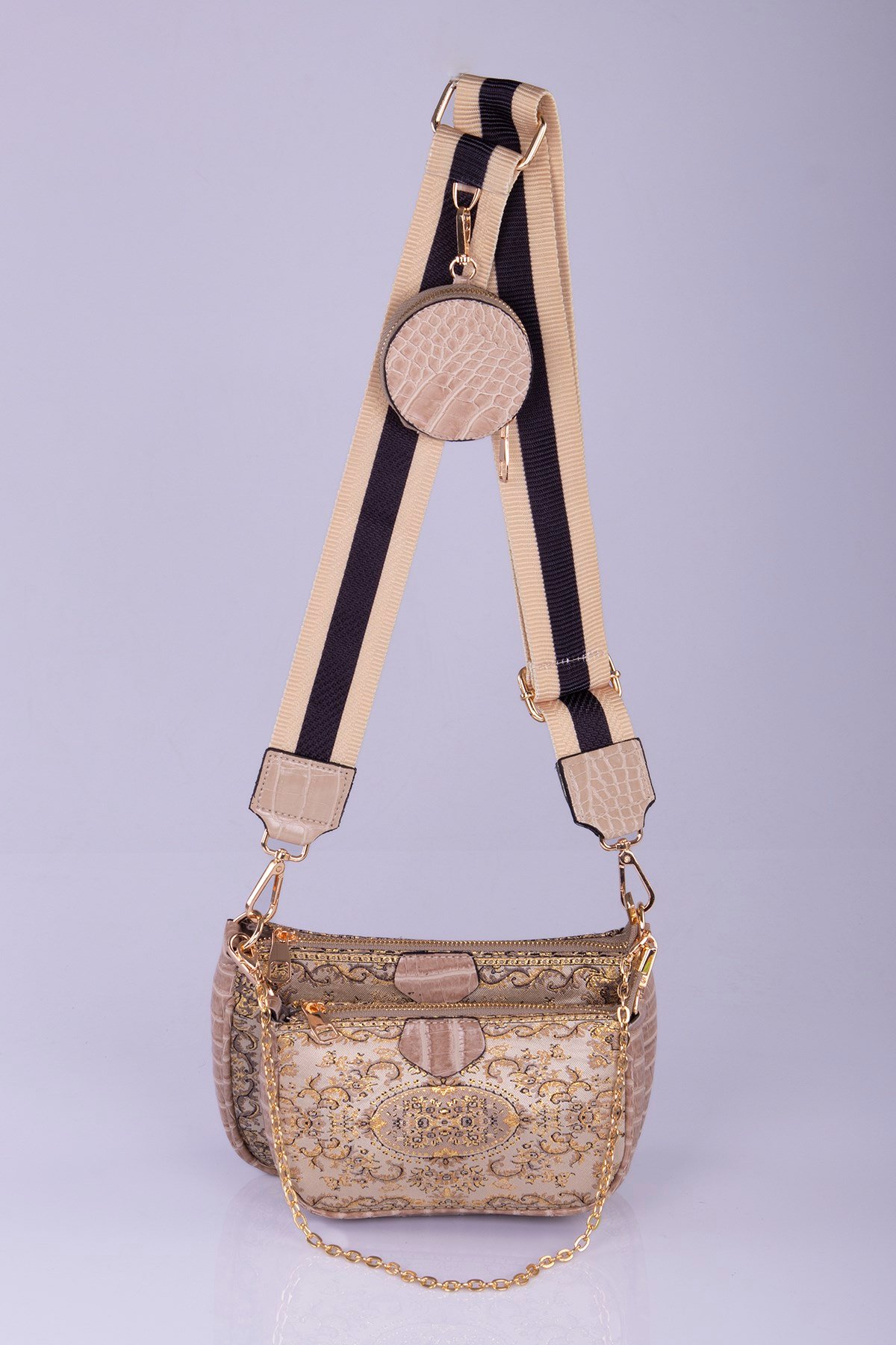 Mottif  İstanbul  Otantik Dokuma Kadın Omuz Çanta 1060.13