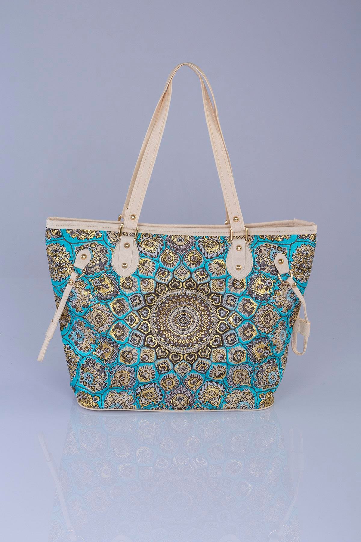 Mottif İstanbul Otantik Dokuma  Kadın Omuz Çanta 1025.05