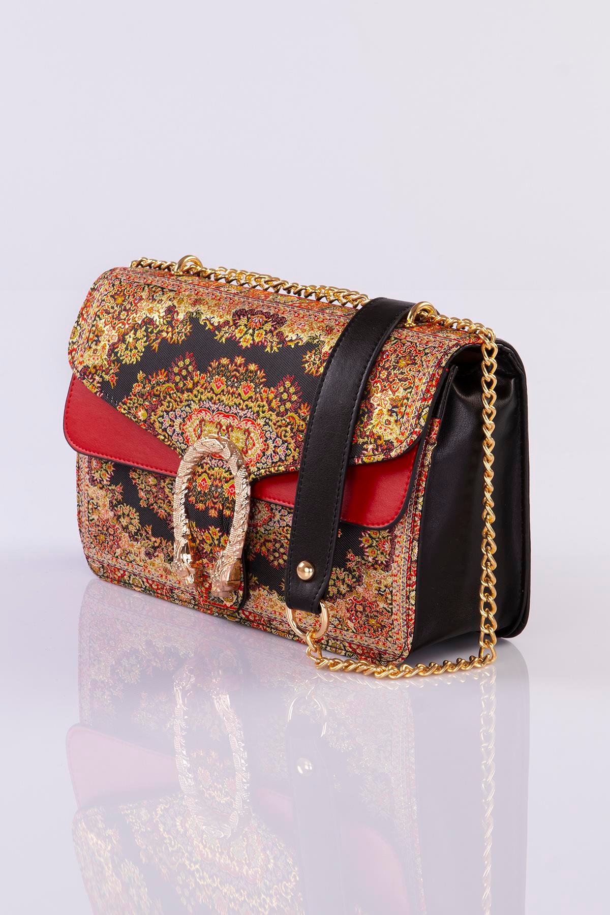 Mottif İstanbul  Otantik Dokuma Kadın Omuz Çanta 1021.10