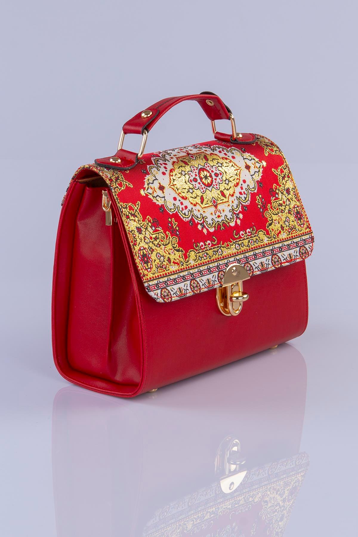 Mottif İstanbul  Otantik Dokuma  Kadın Omuz Çanta 1043.20