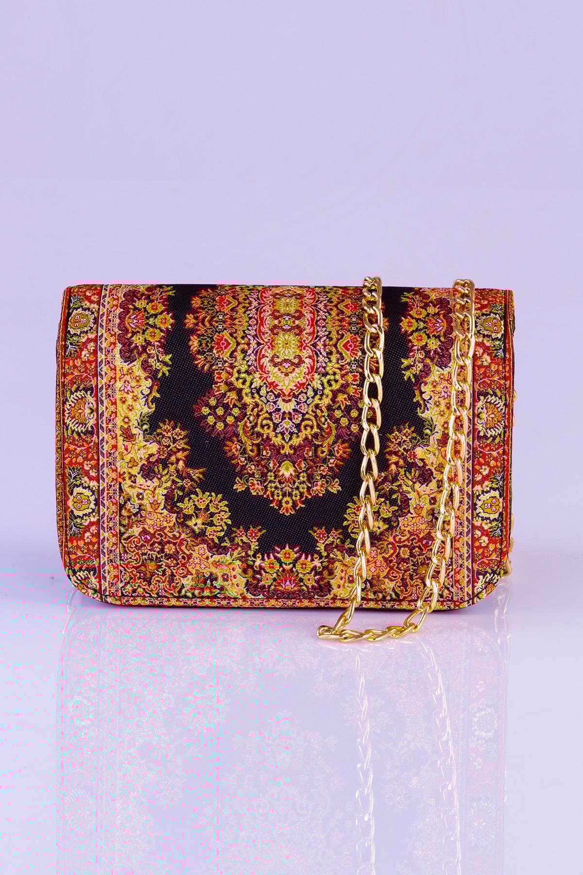 Mottif İstanbul  Otantik Dokuma  Kadın Omuz Çanta 1049.10