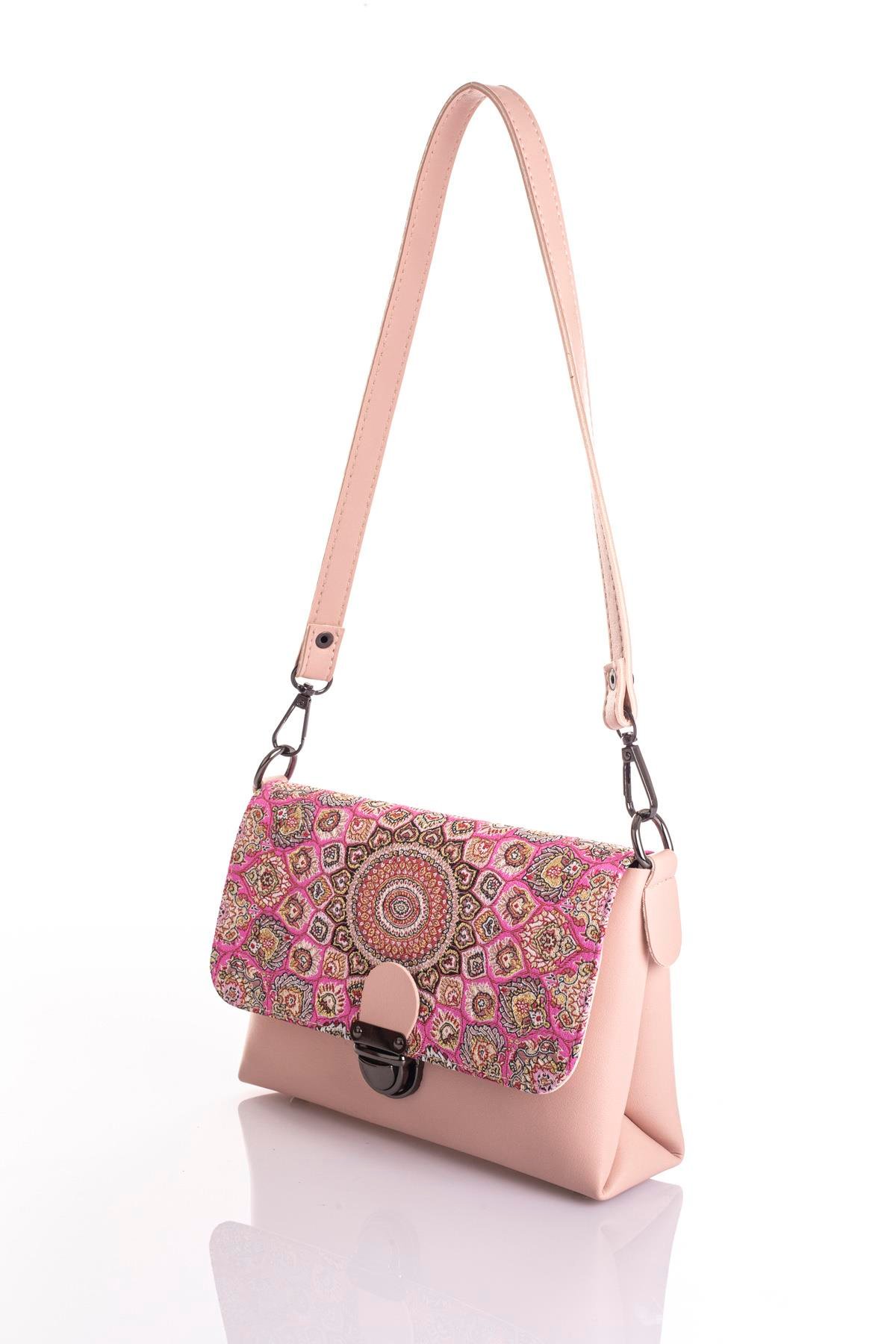 Mottif İstanbul  Otantik Dokuma  Kadın Omuz Çanta 1036.17