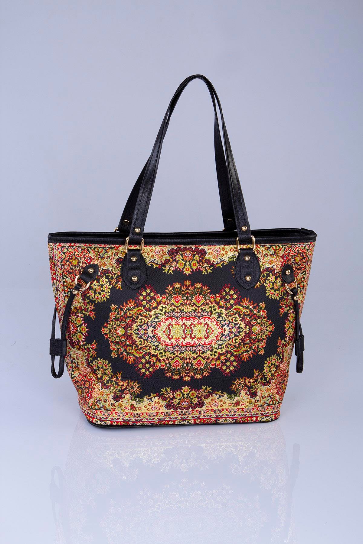 Mottif İstanbul Otantik Dokuma  Kadın Omuz Çanta 1025.10