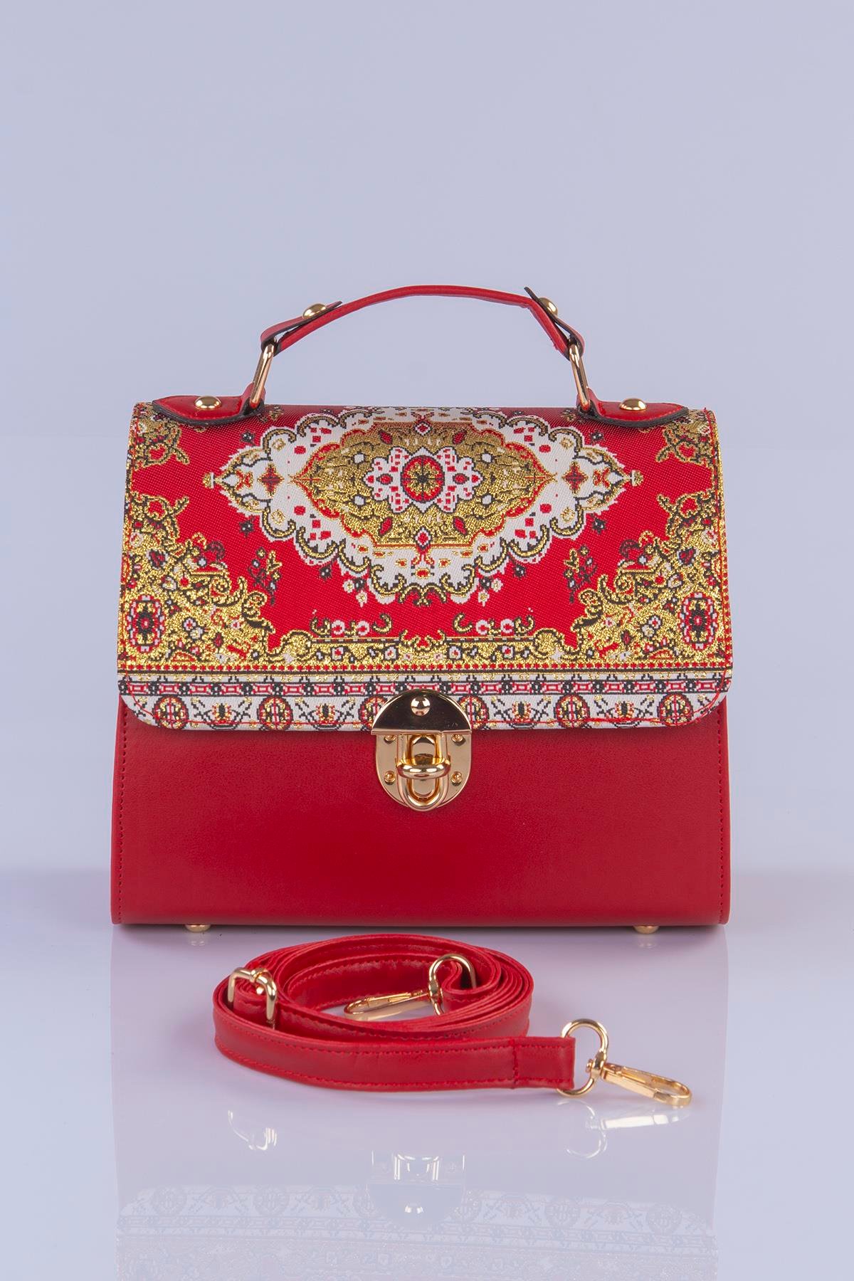 Mottif İstanbul  Otantik Dokuma  Kadın Omuz Çanta 1043.20