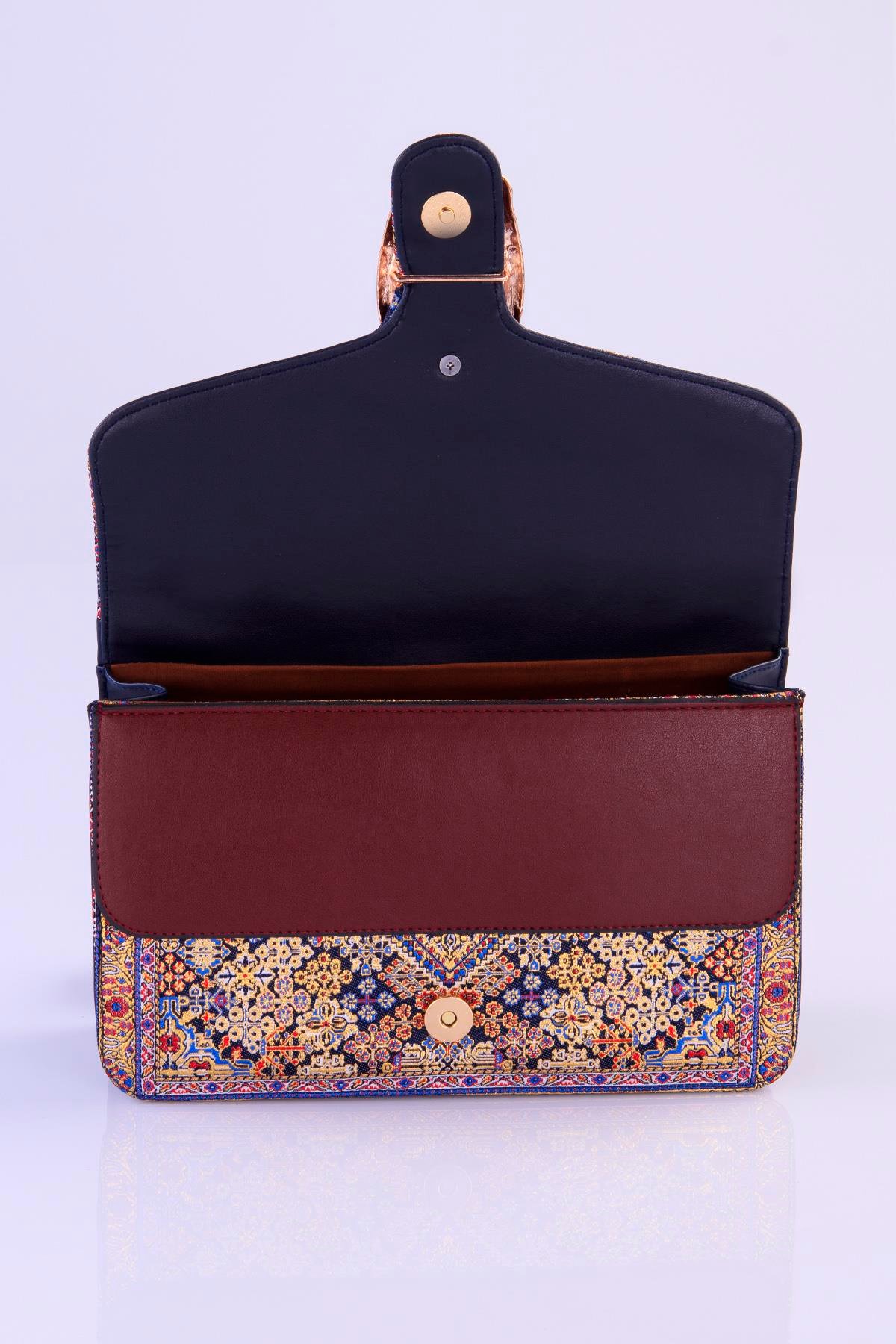 Mottif İstanbul  Otantik Dokuma Kadın Omuz Çanta 1021.18