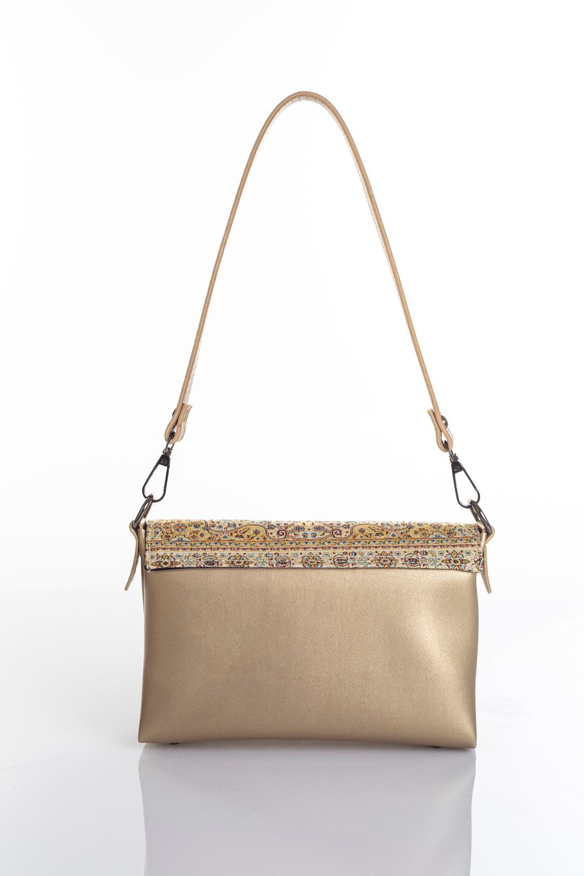 Mottif İstanbul  Otantik Dokuma  Kadın Omuz Çanta 1036.12