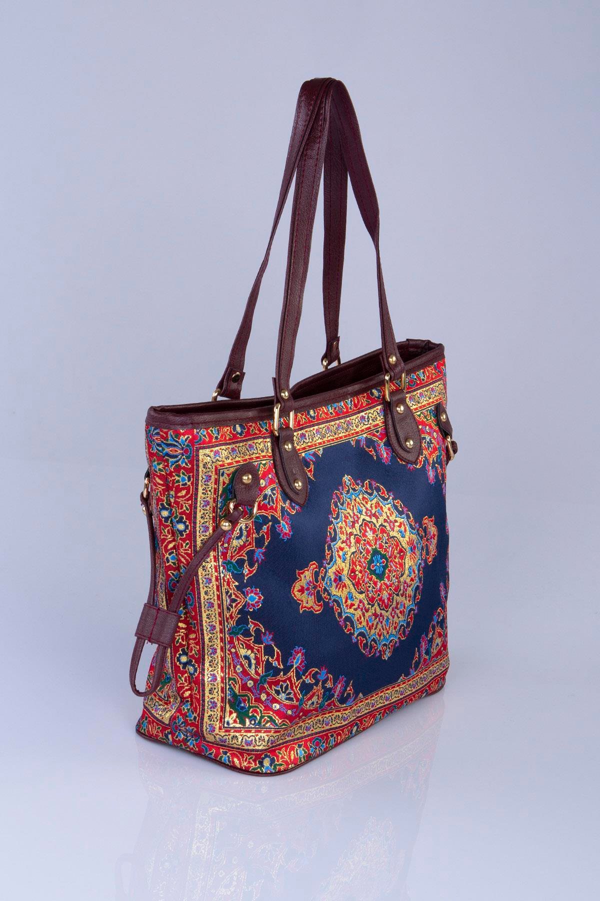 Mottif İstanbul Otantik Dokuma  Kadın Omuz Çanta 1025.09