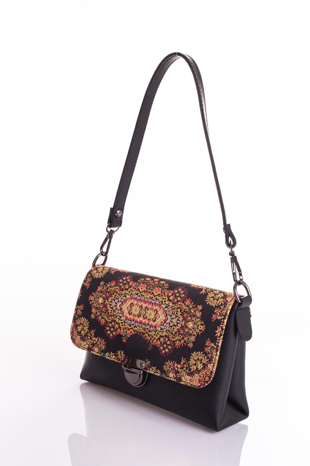 Mottif İstanbul  Otantik Dokuma  Kadın Omuz Çanta 1036.10