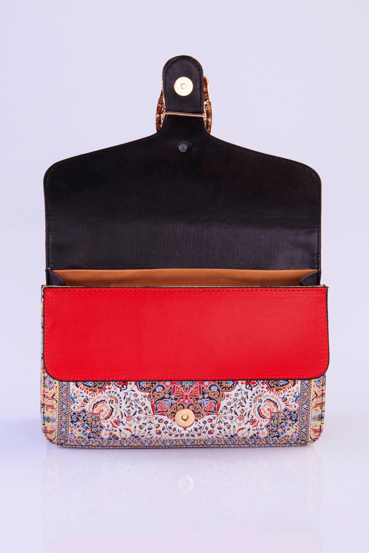 Mottif İstanbul  Otantik Dokuma Kadın Omuz Çanta 1021.11